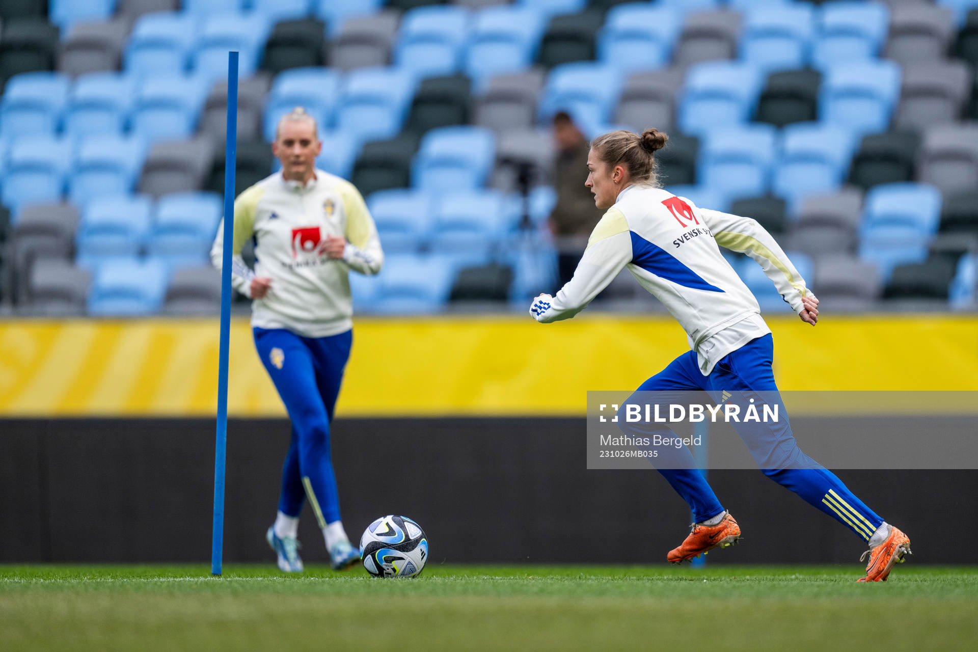 Filippa Angeldahl of the Swedish women's national football