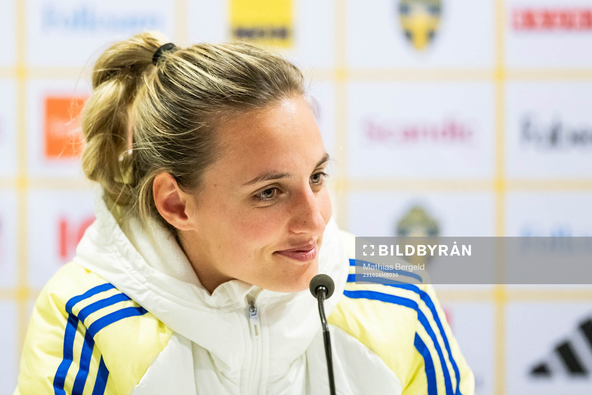 Nathalie Björn of the Swedish women's national football