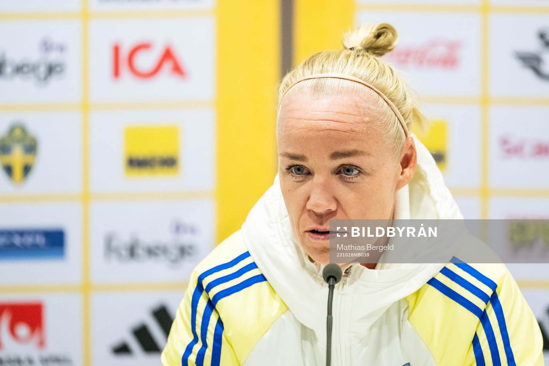 Caroline Seger of the Swedish women's national football team
