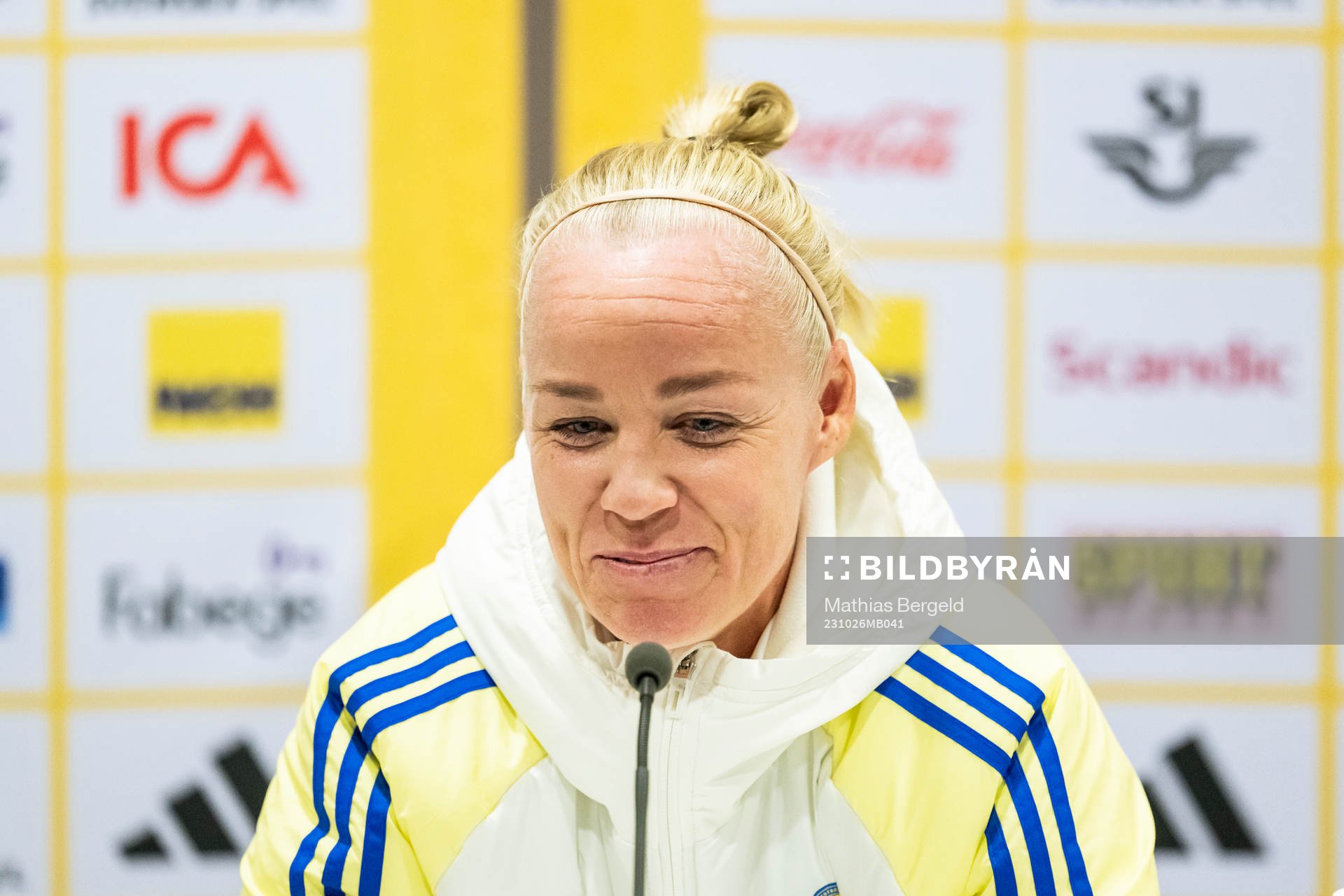 Caroline Seger of the Swedish women's national football team