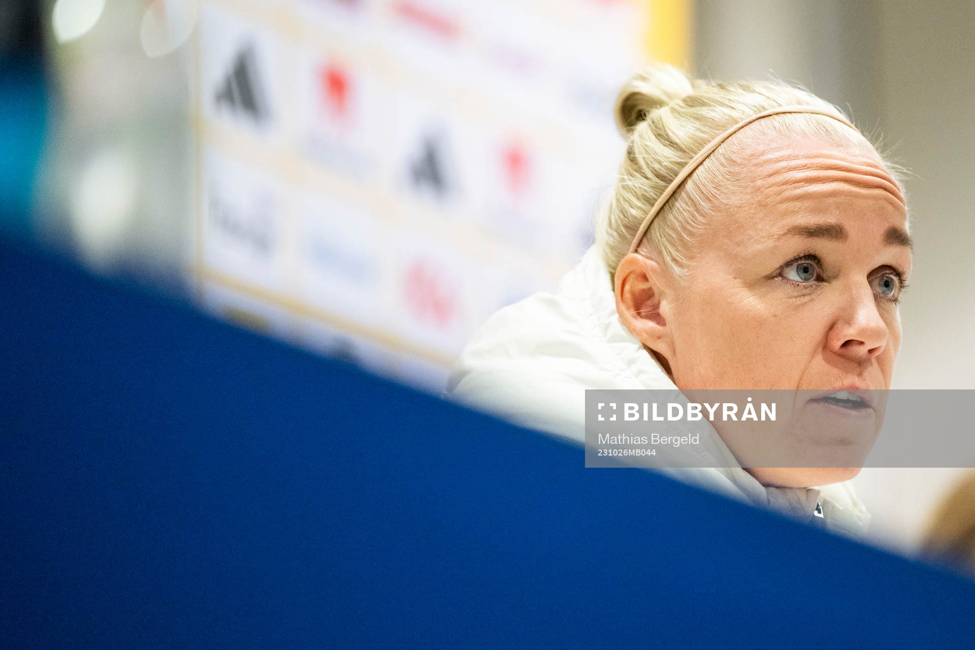 Caroline Seger of the Swedish women's national football team
