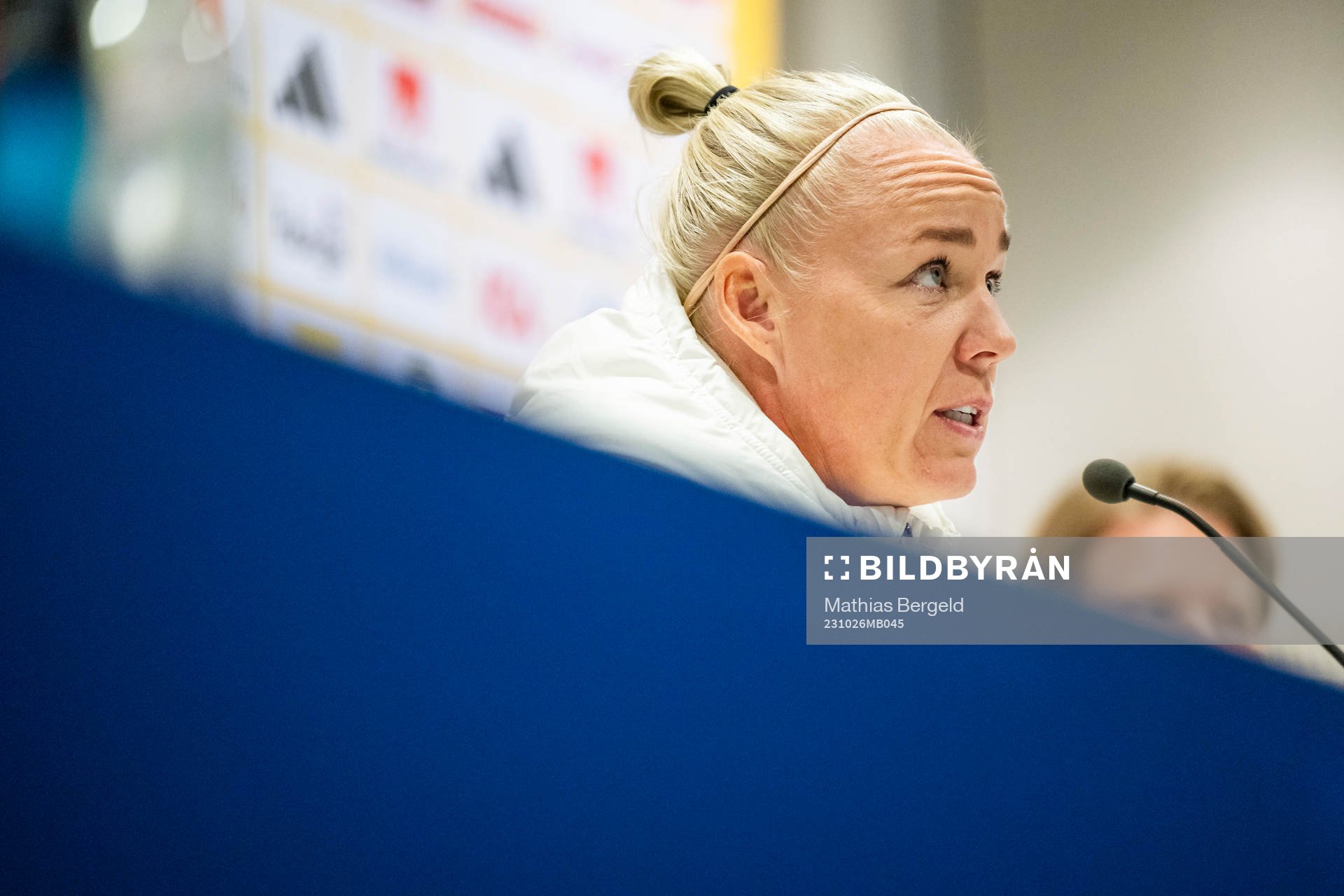 Caroline Seger of the Swedish women's national football team