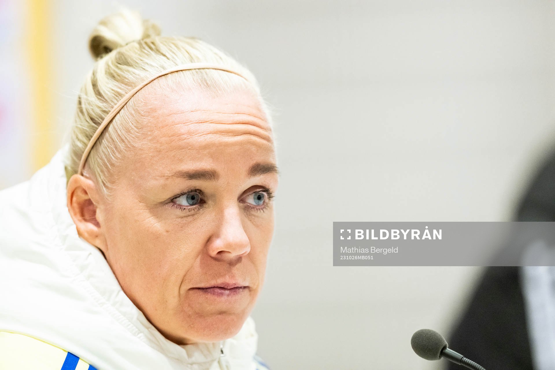 Caroline Seger of the Swedish women's national football team