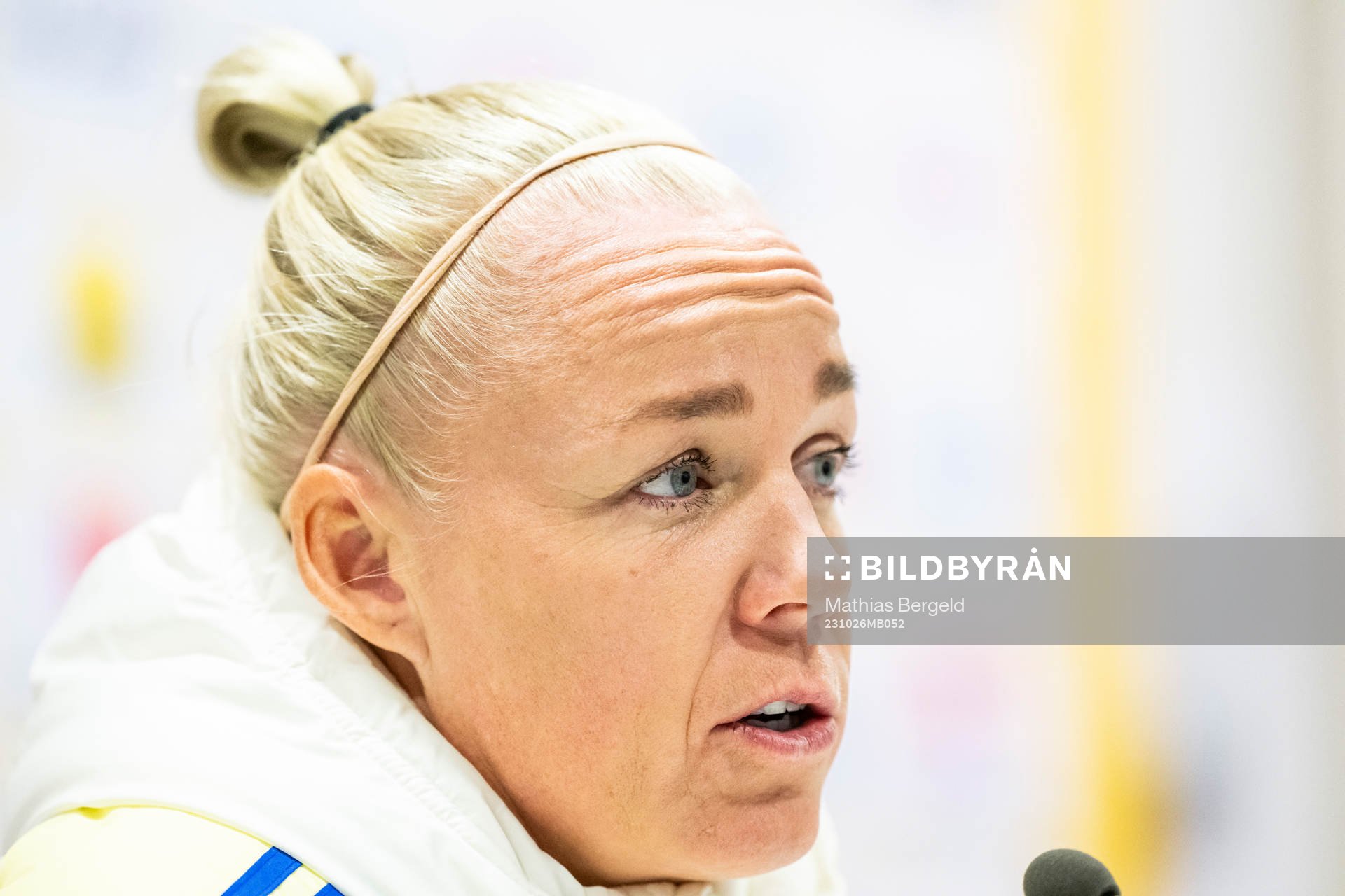 Caroline Seger of the Swedish women's national football team