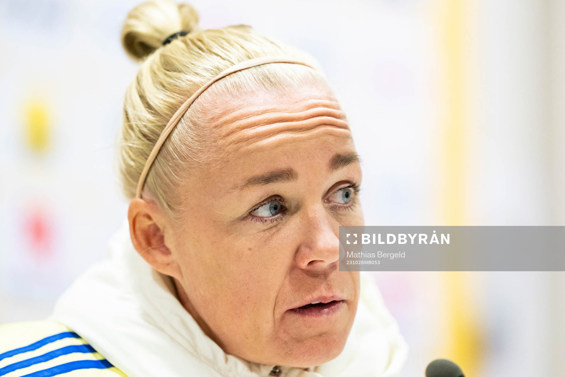 Caroline Seger of the Swedish women's national football team