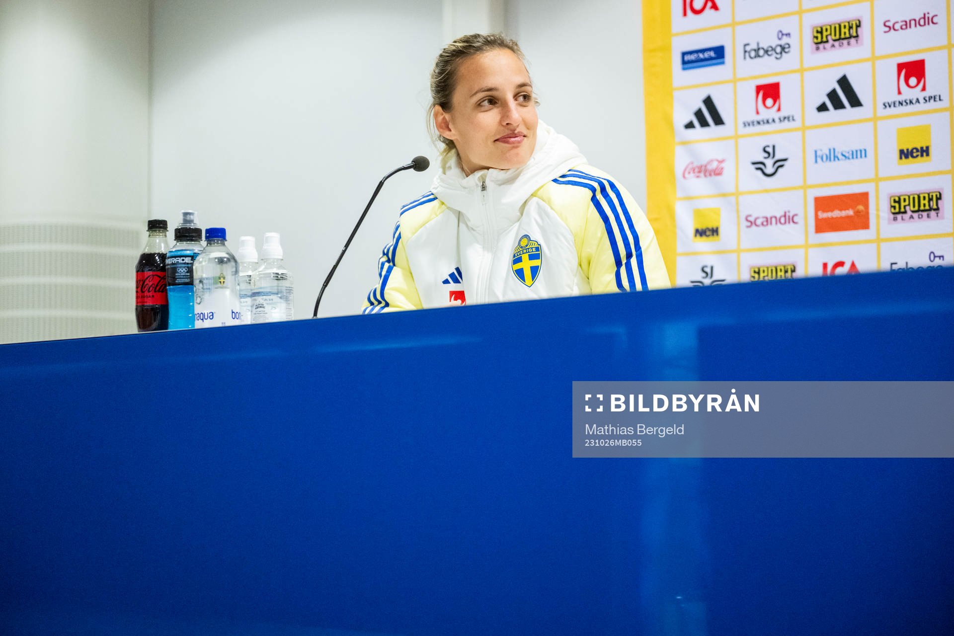 Nathalie Björn of the Swedish women's national football