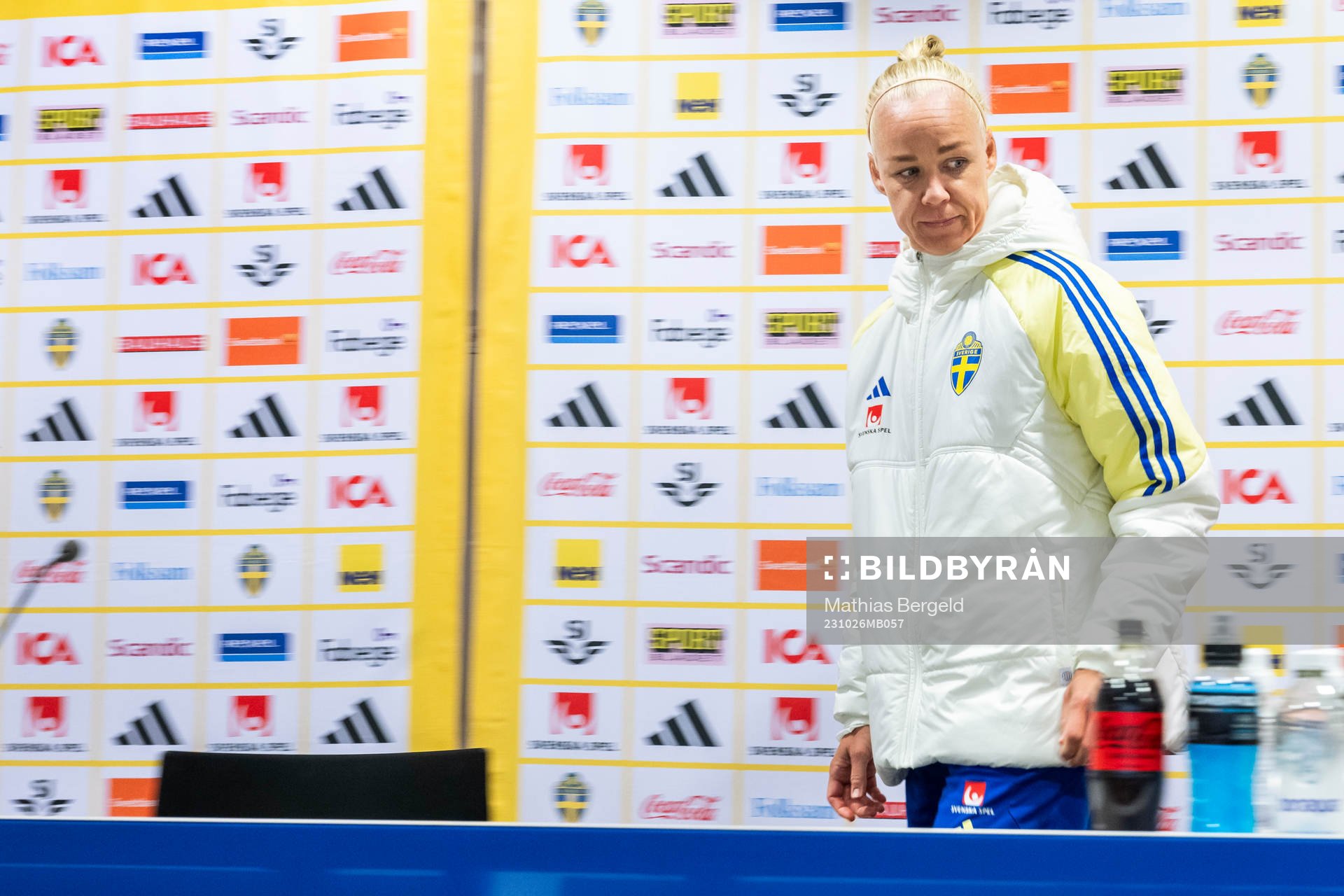 Caroline Seger of the Swedish women's national football team