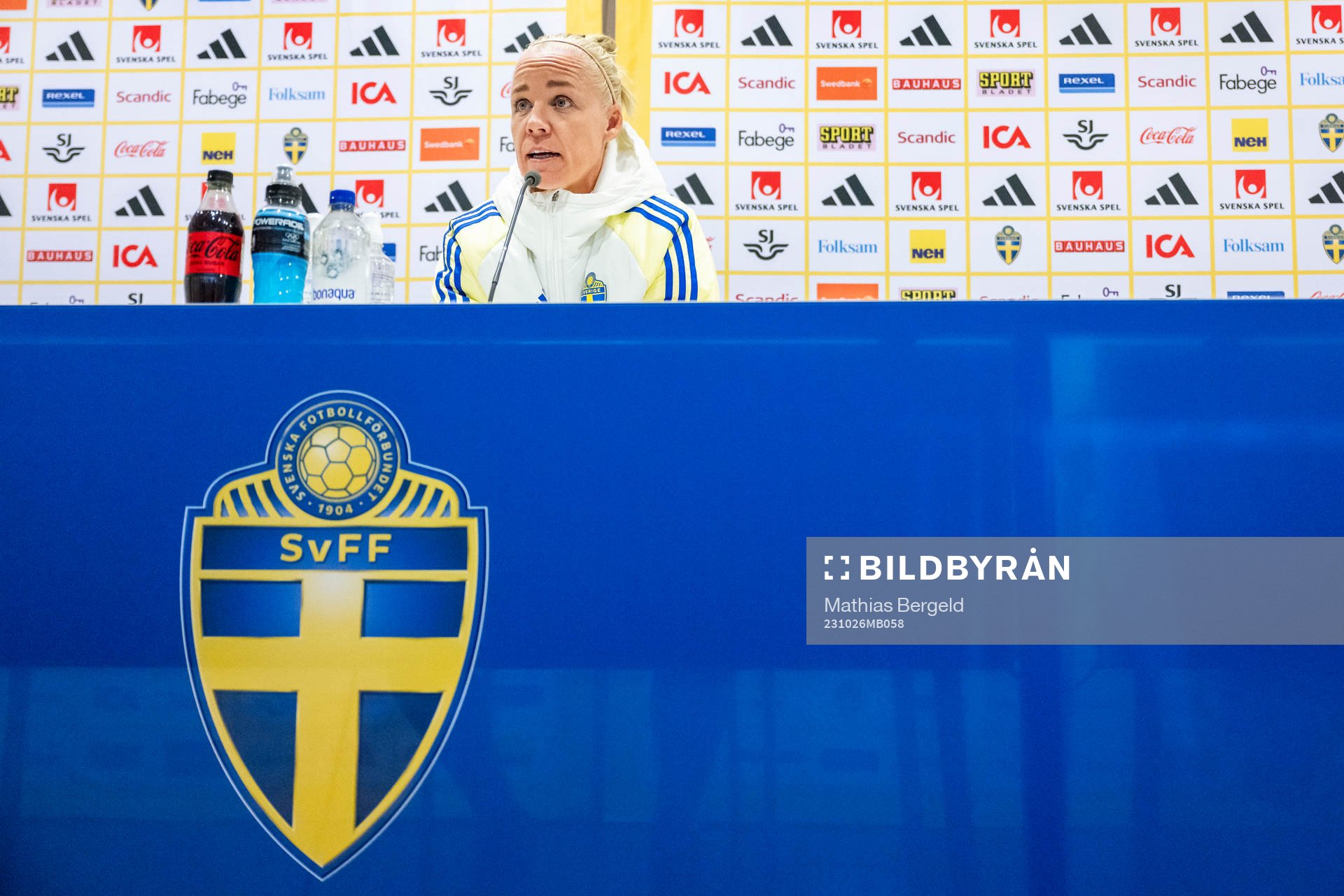 Caroline Seger of the Swedish women's national football team