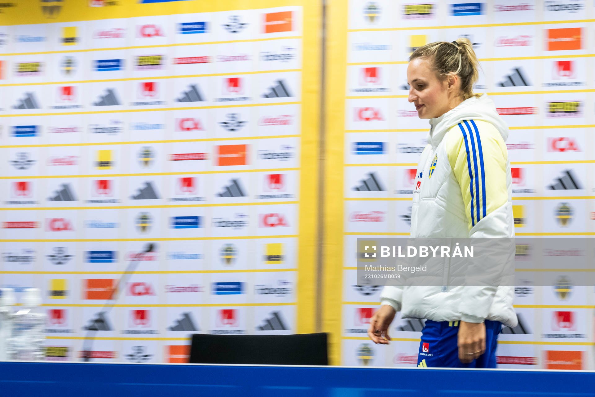 Nathalie Björn of the Swedish women's national football