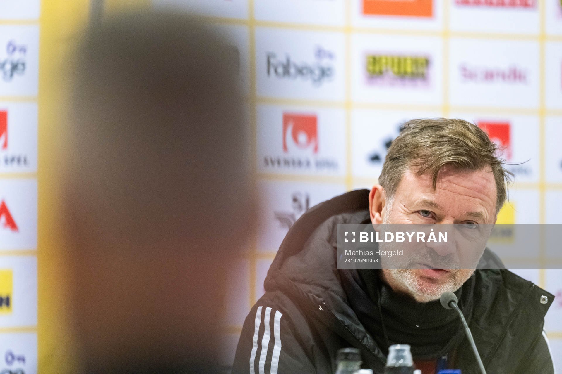 Head coach Peter Gerhardsson of the Swedish women's