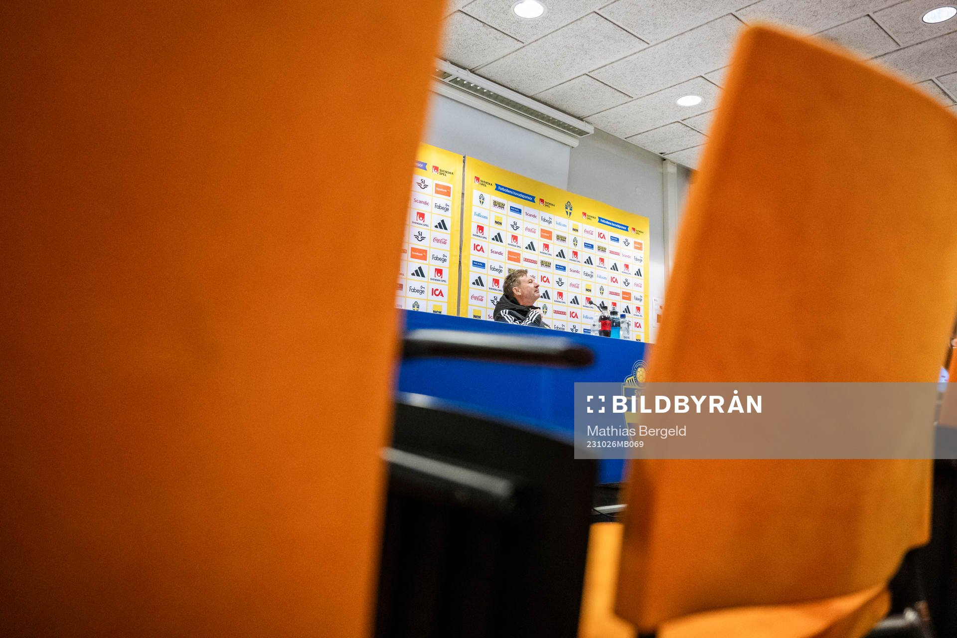 Head coach Peter Gerhardsson of the Swedish women's