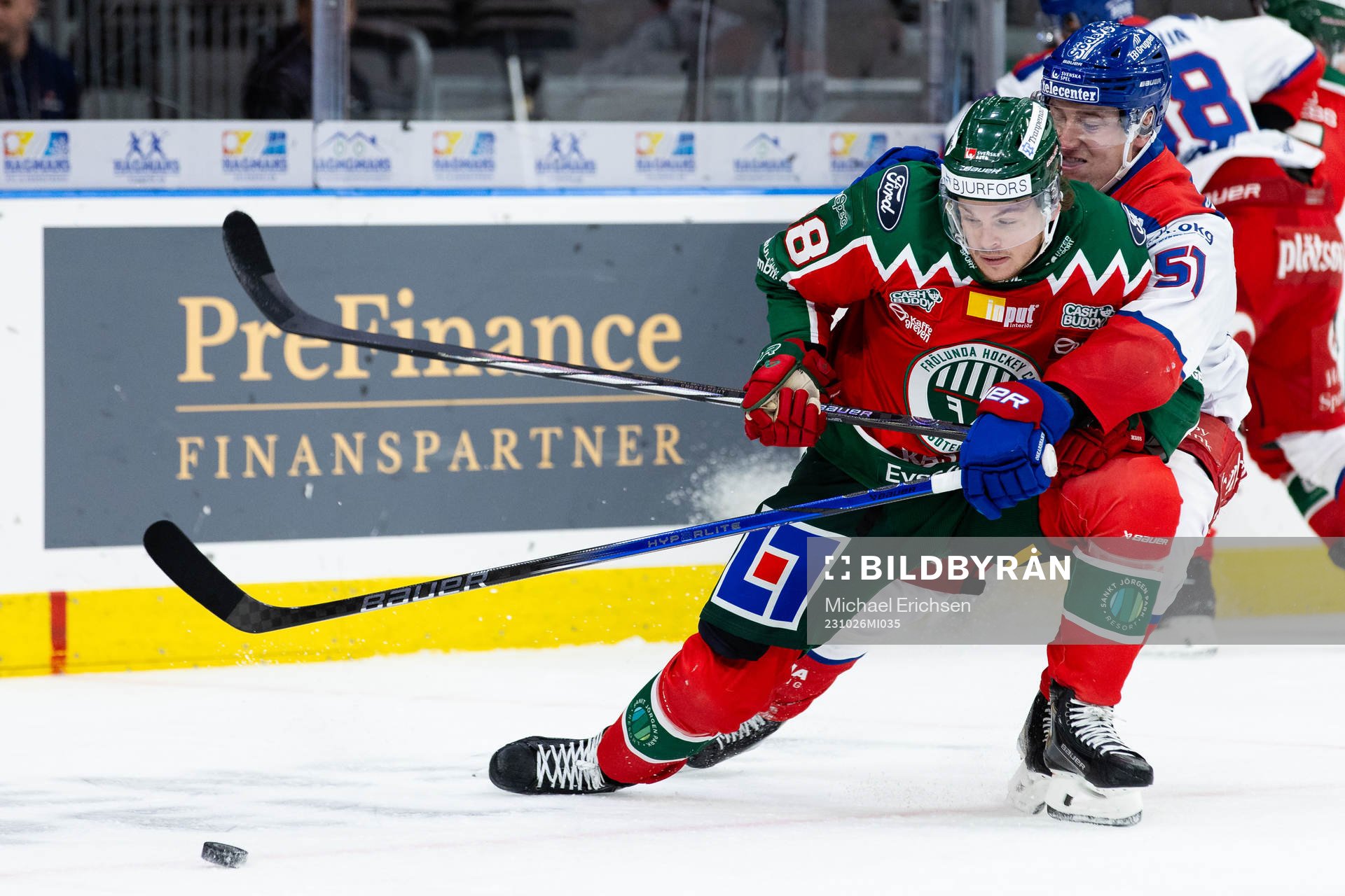 Frölundas Malte Strömwall och Oskarshamns Alexander