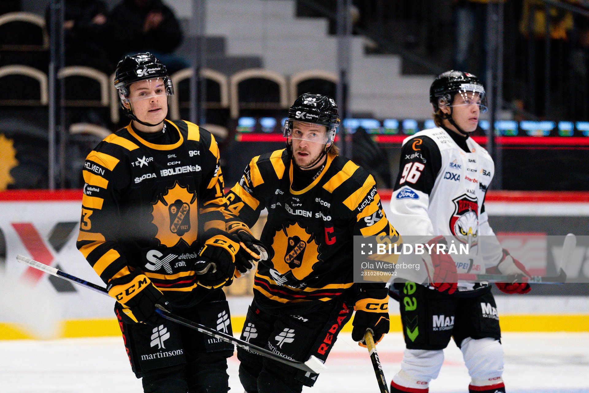 Skellefteås Theo Keilin och Jonathan Pudas
