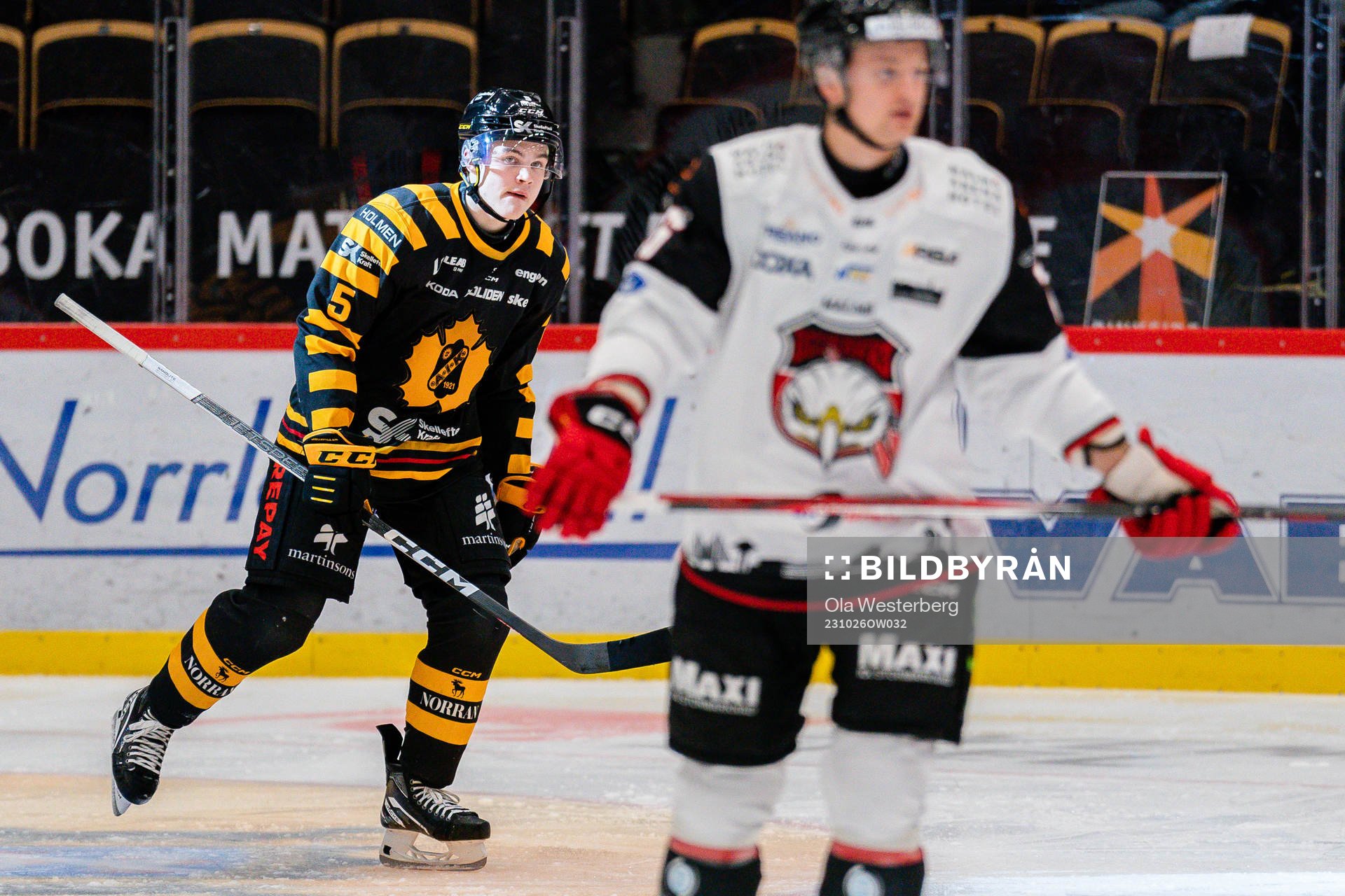 Skellefteås Axel Sandin Pellikka jublar
