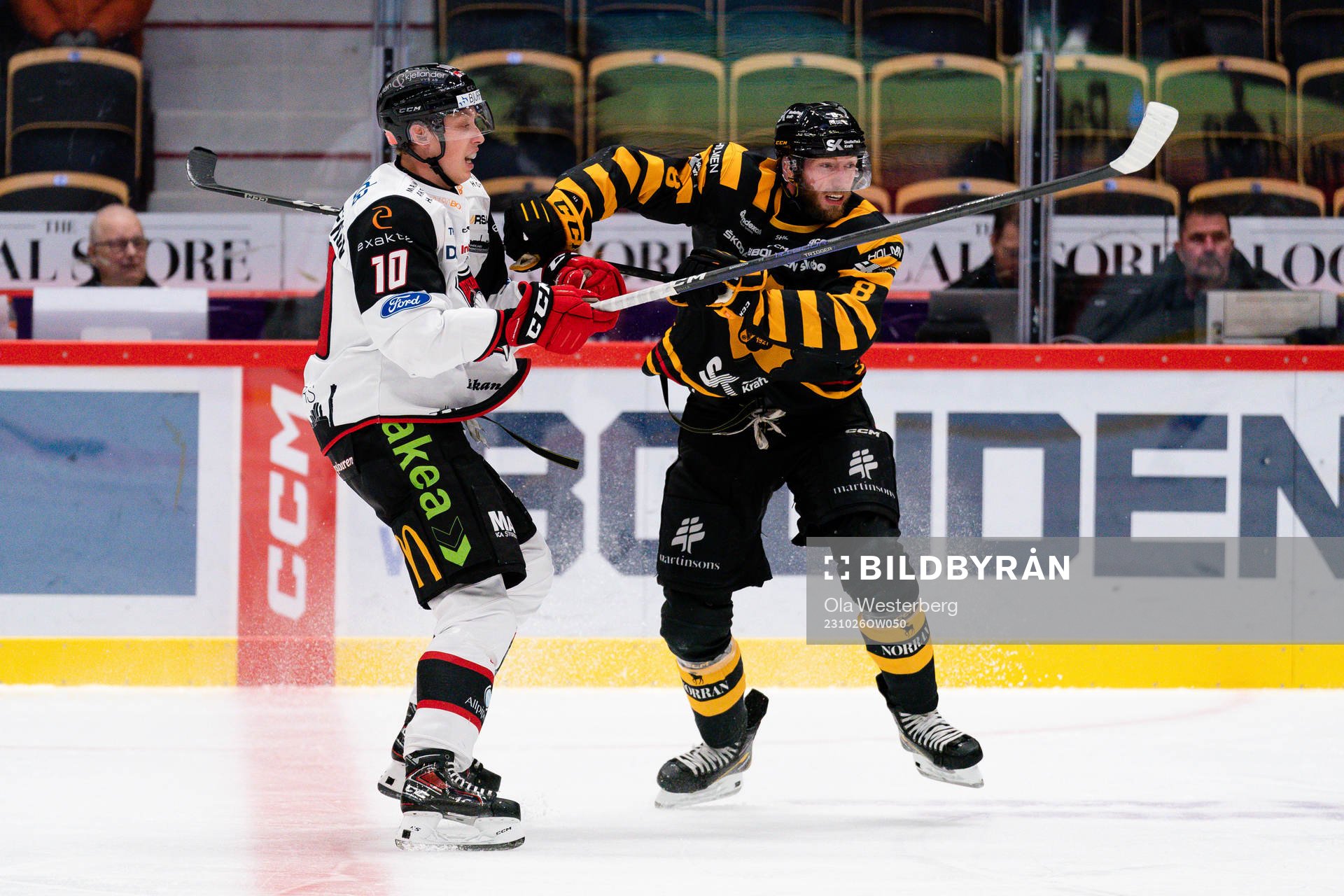 Malmö Redhawks William Von Barnekow och Skellefteås