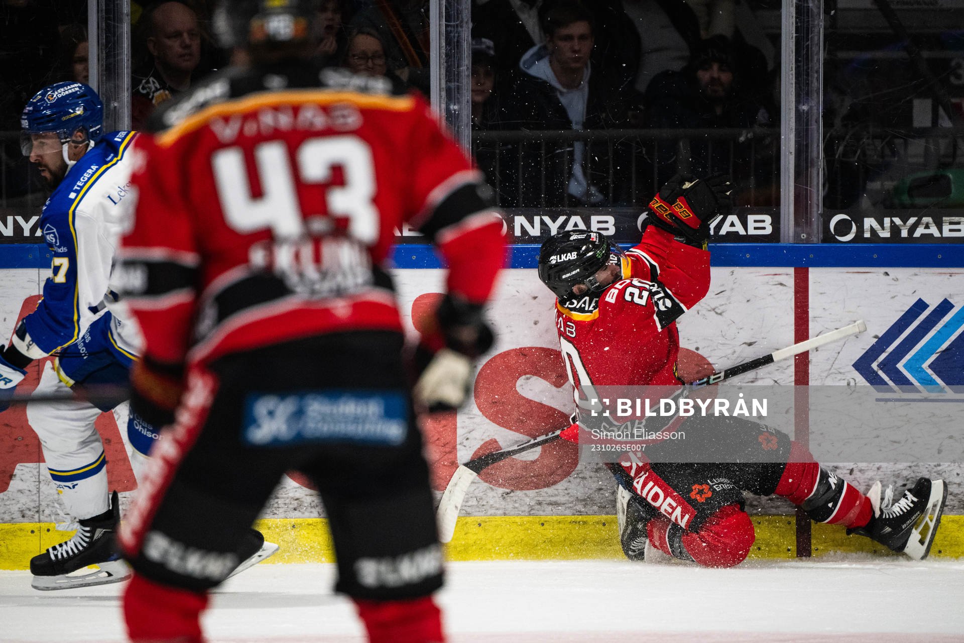 Leksands Marek Hrivik och Luleås Jack Connolly