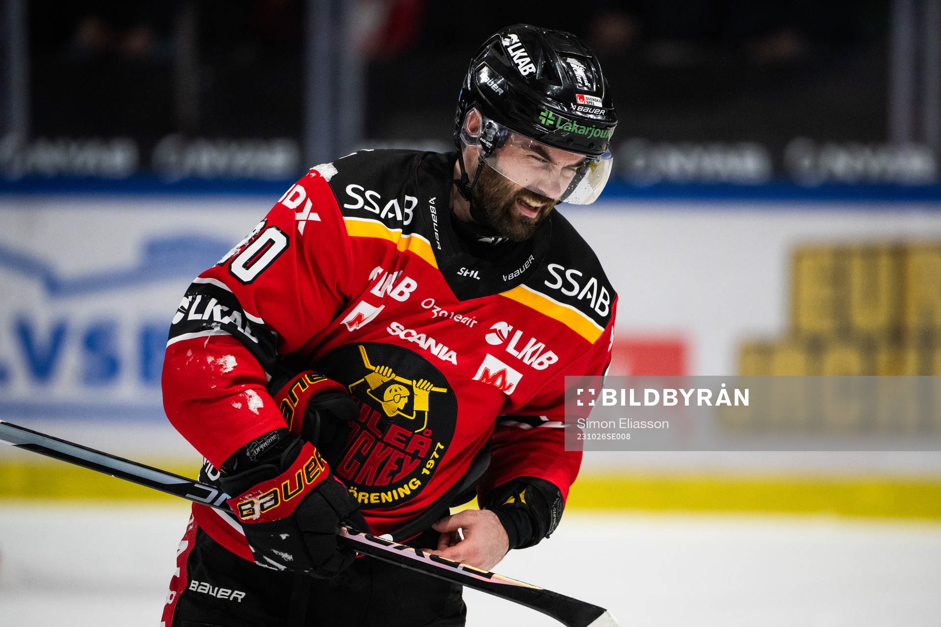 Luleås Jack Connolly har ont
