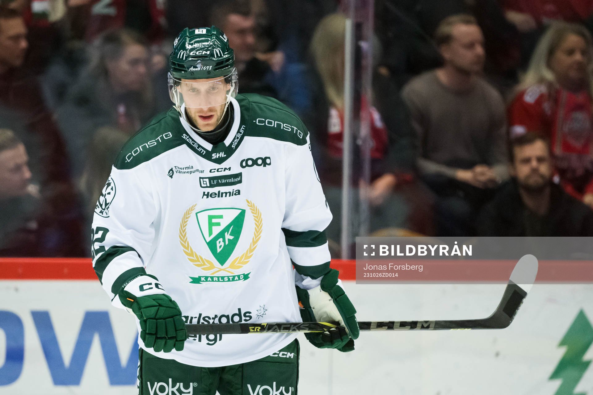 Färjestads Per Åslund deppar