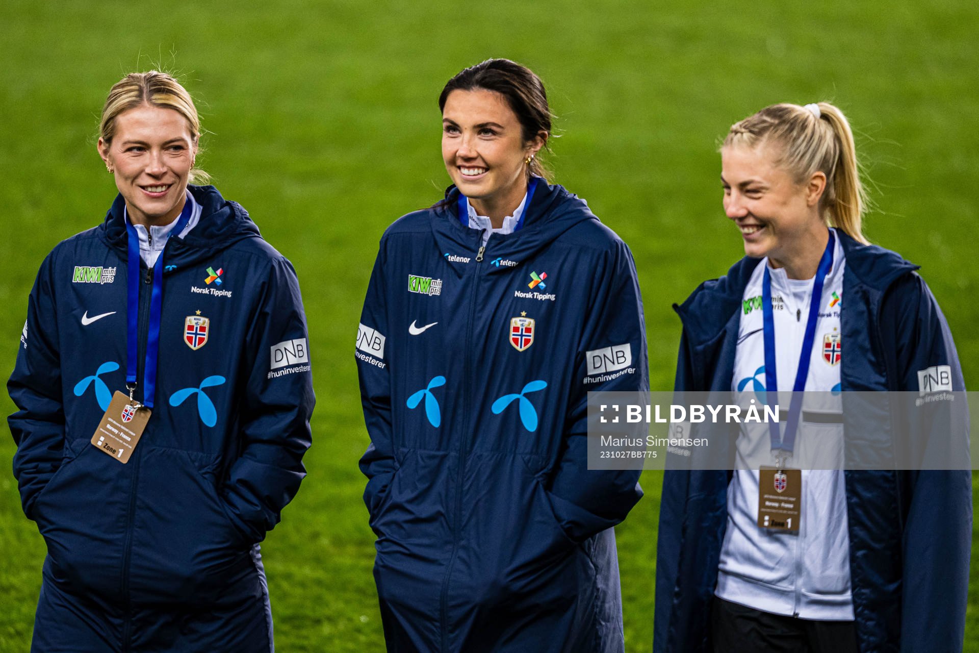 Mimmi Löfwenius, Ingrid Syrstad Engen and Sophie Román