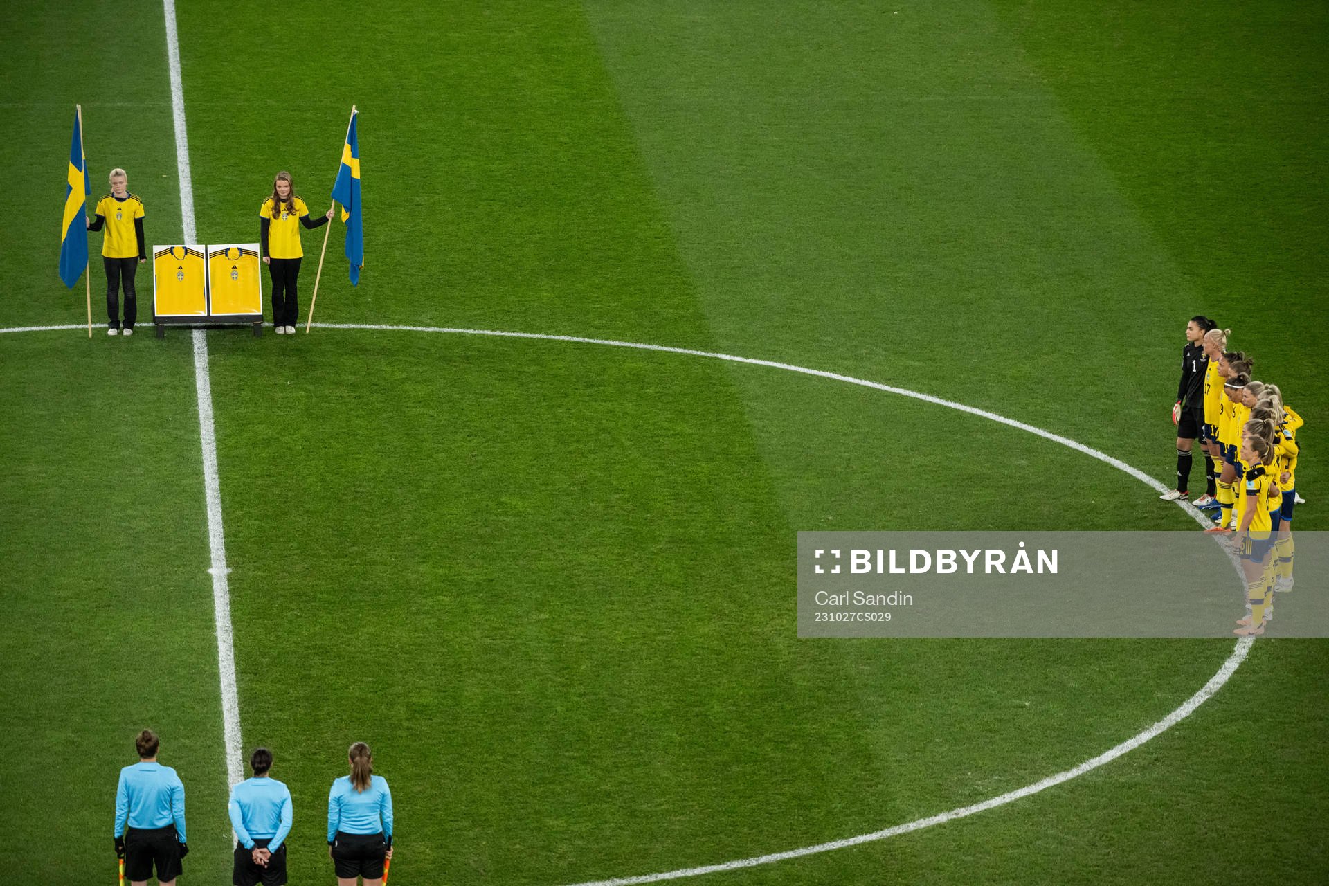 The players of of Sweden