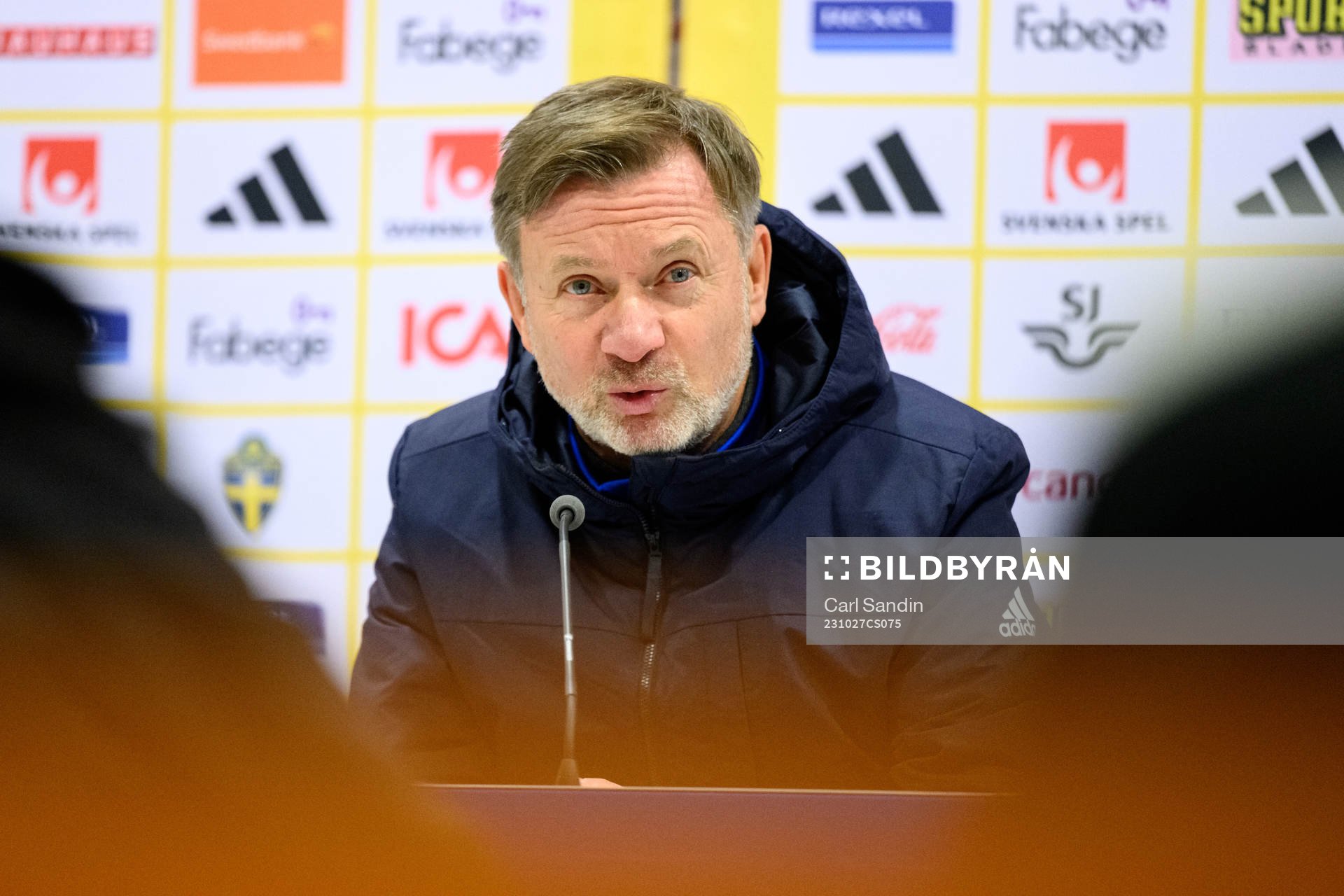 Head coach Peter Gerhardsson of Sweden