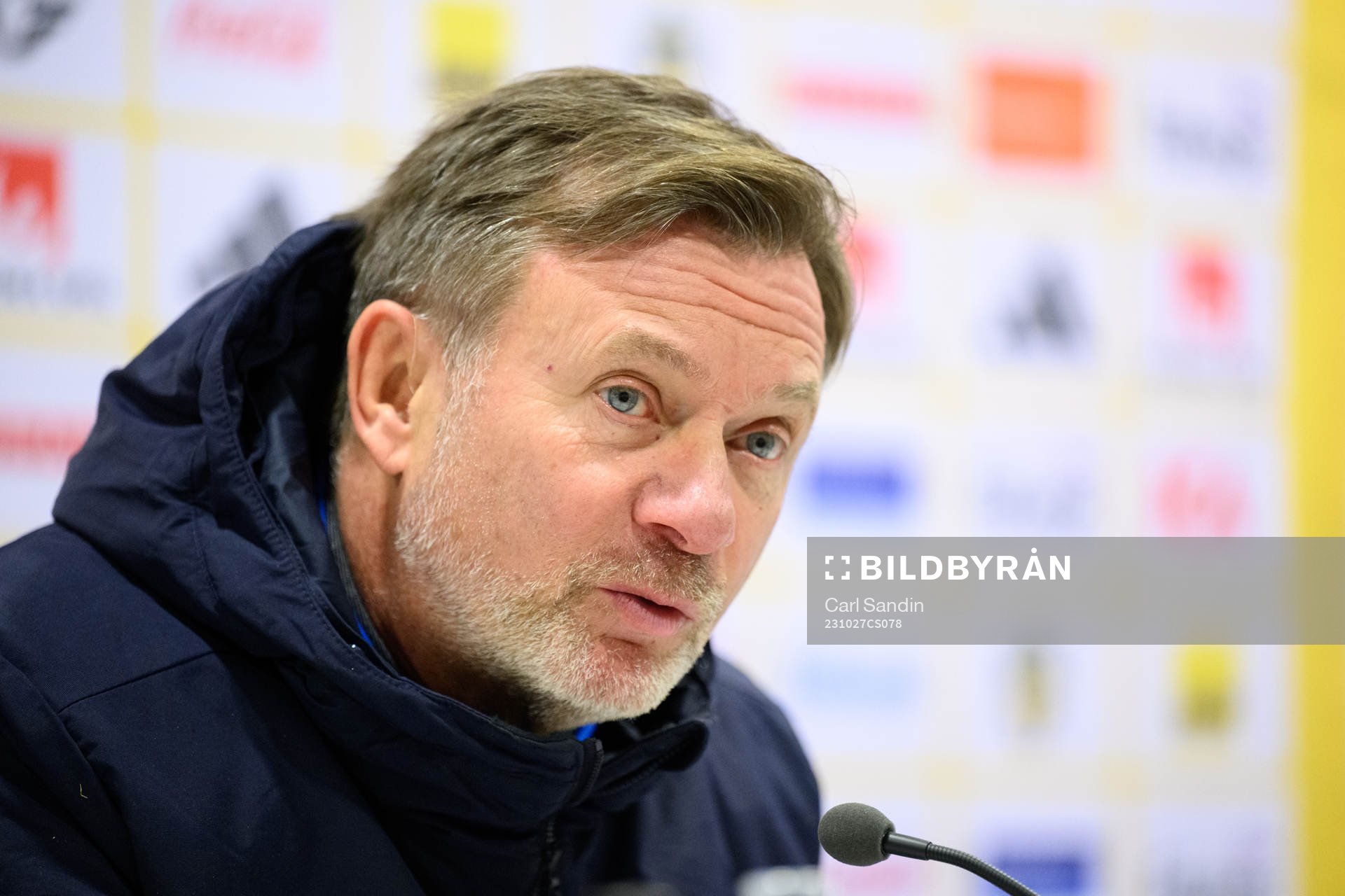 Head coach Peter Gerhardsson of Sweden