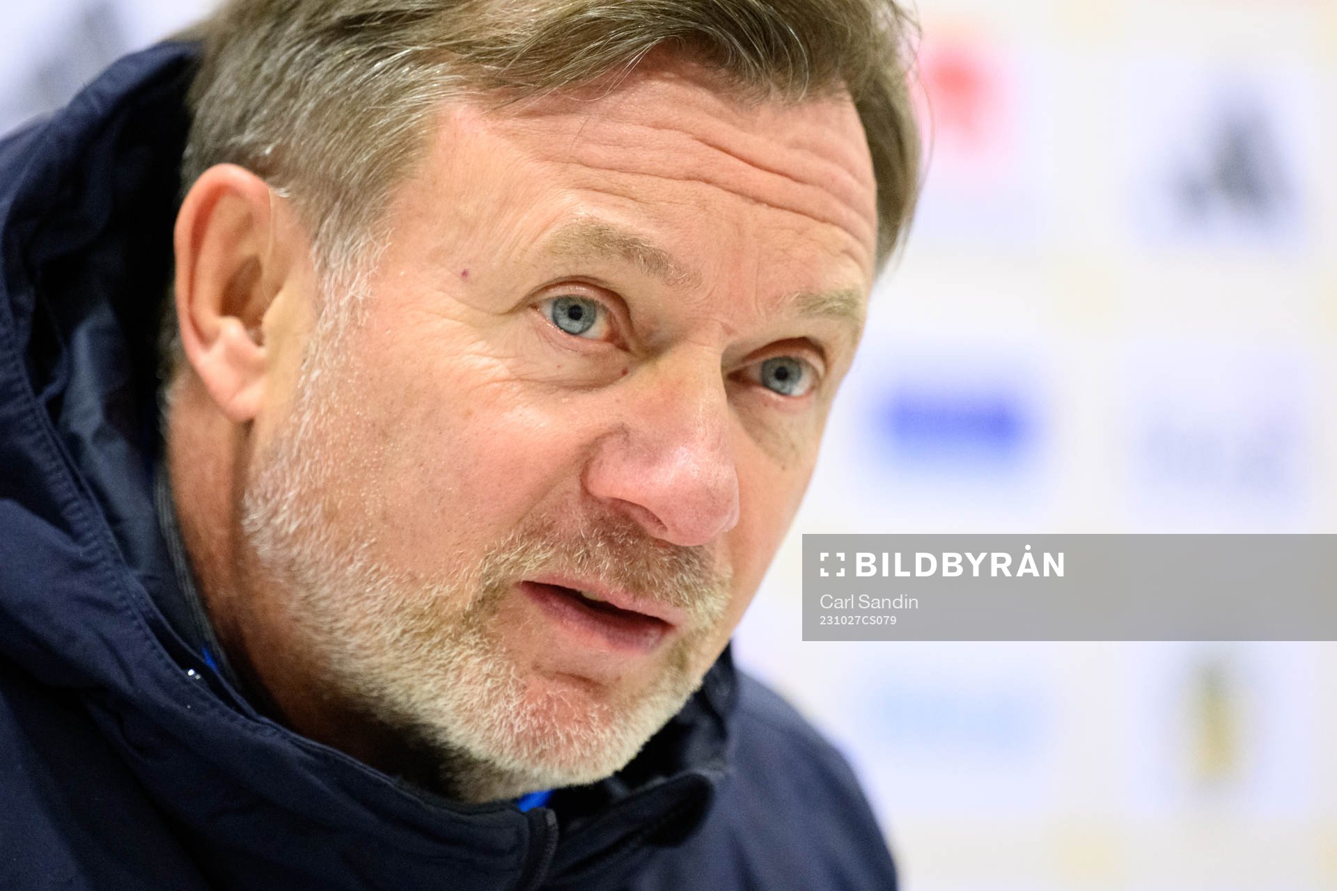 Head coach Peter Gerhardsson of Sweden