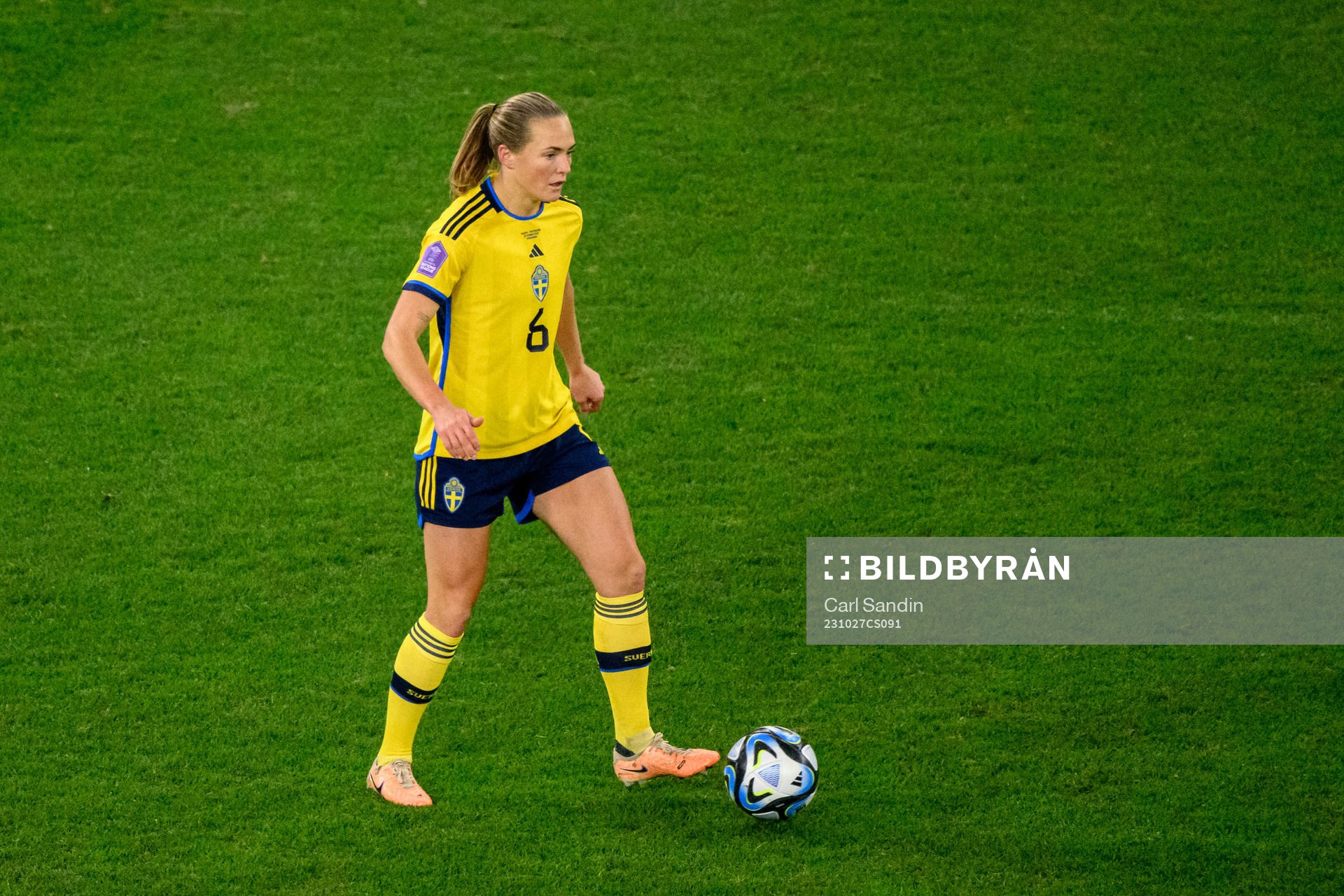 Magdalena Eriksson of Sweden