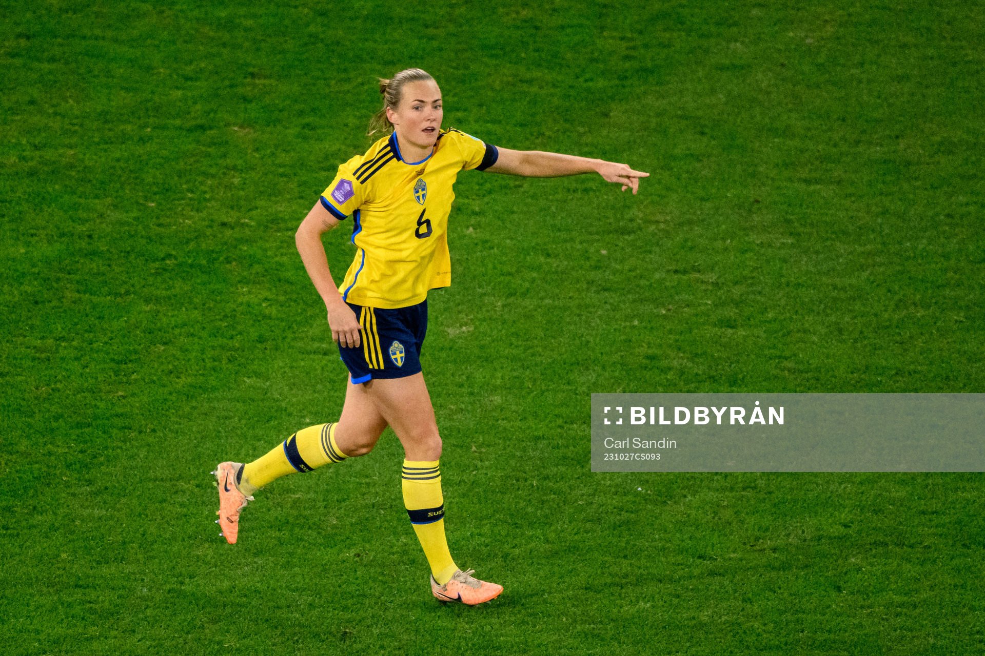Magdalena Eriksson of Sweden