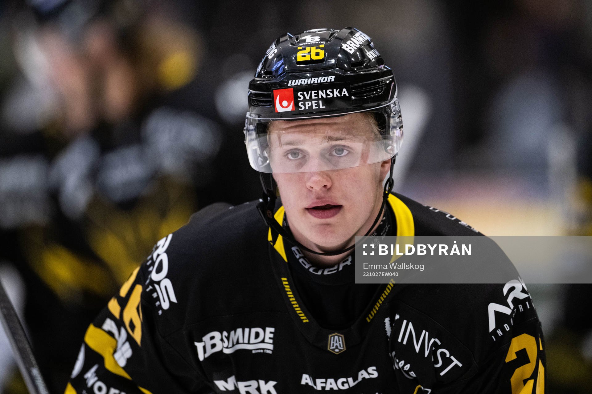 Västerås Elias Pettersson jublar
