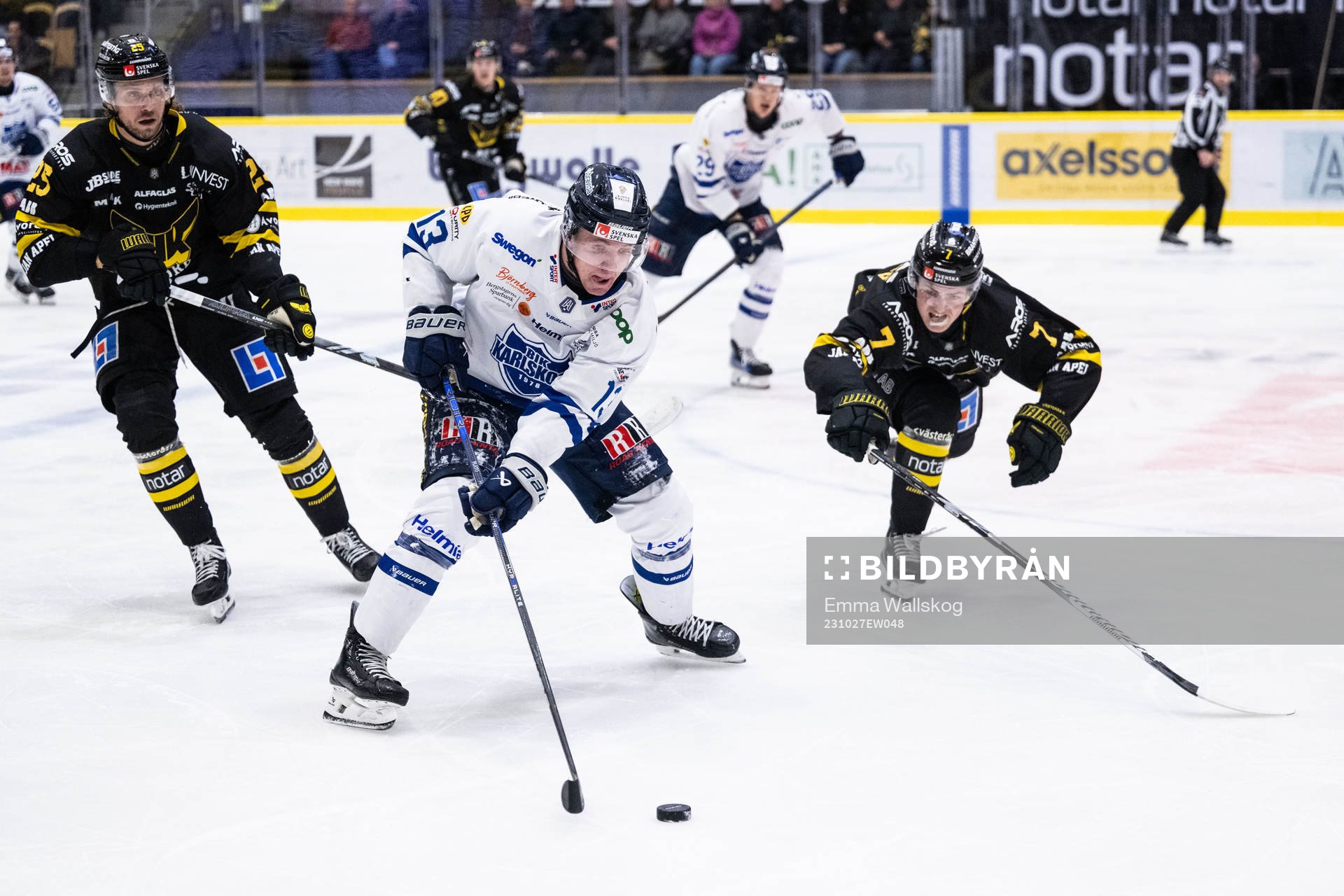Karlskogas Hampus Plato och Västerås Hannes Hellberg