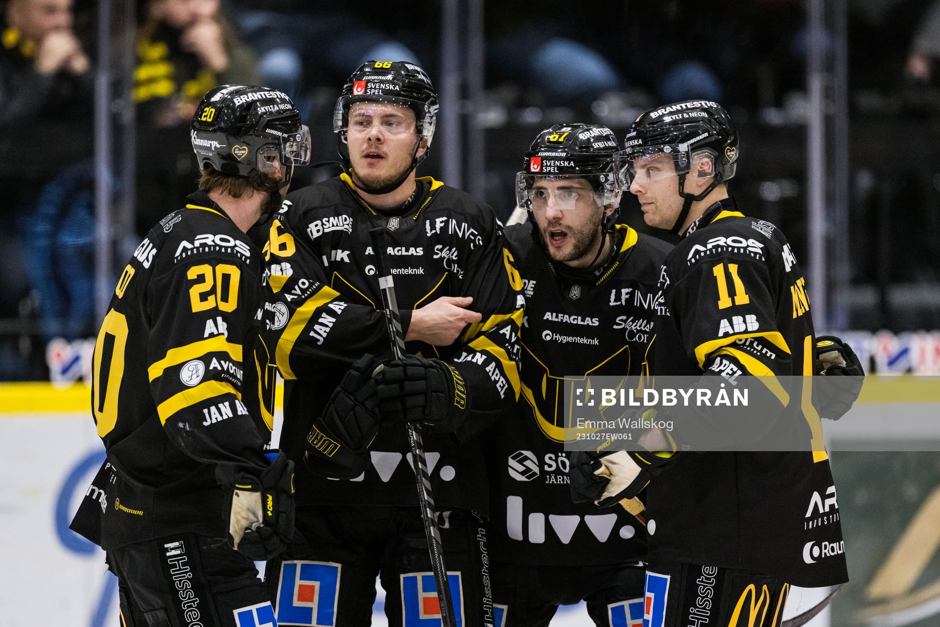 Västerås Erik Flood, Konstantin Komarek och Trevor Mingoia