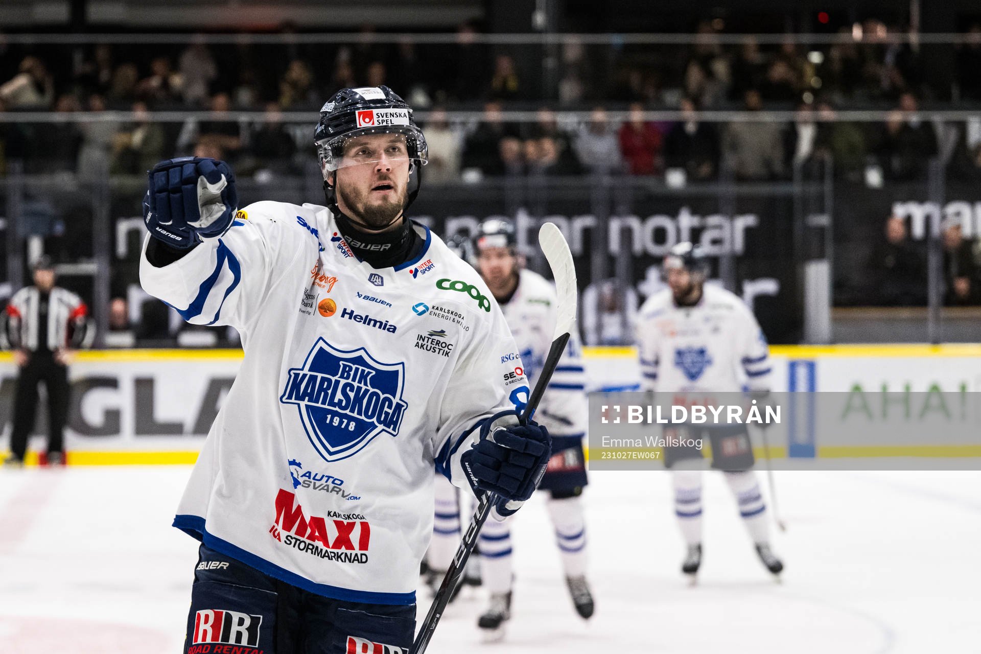 Karlskogas Jesper Kokkonen jublar