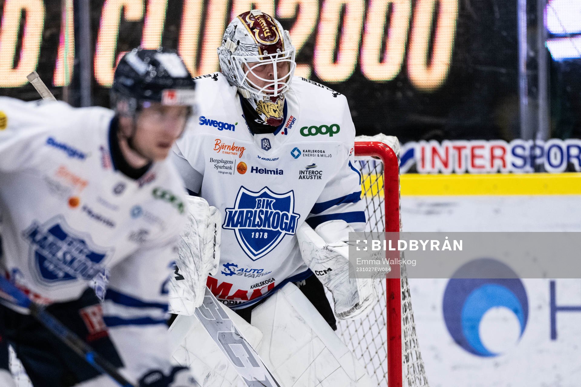 Karlskogas målvakt Niklas Lundström