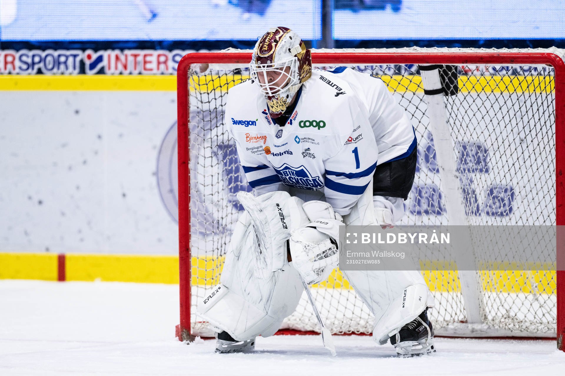 Karlskogas målvakt Niklas Lundström