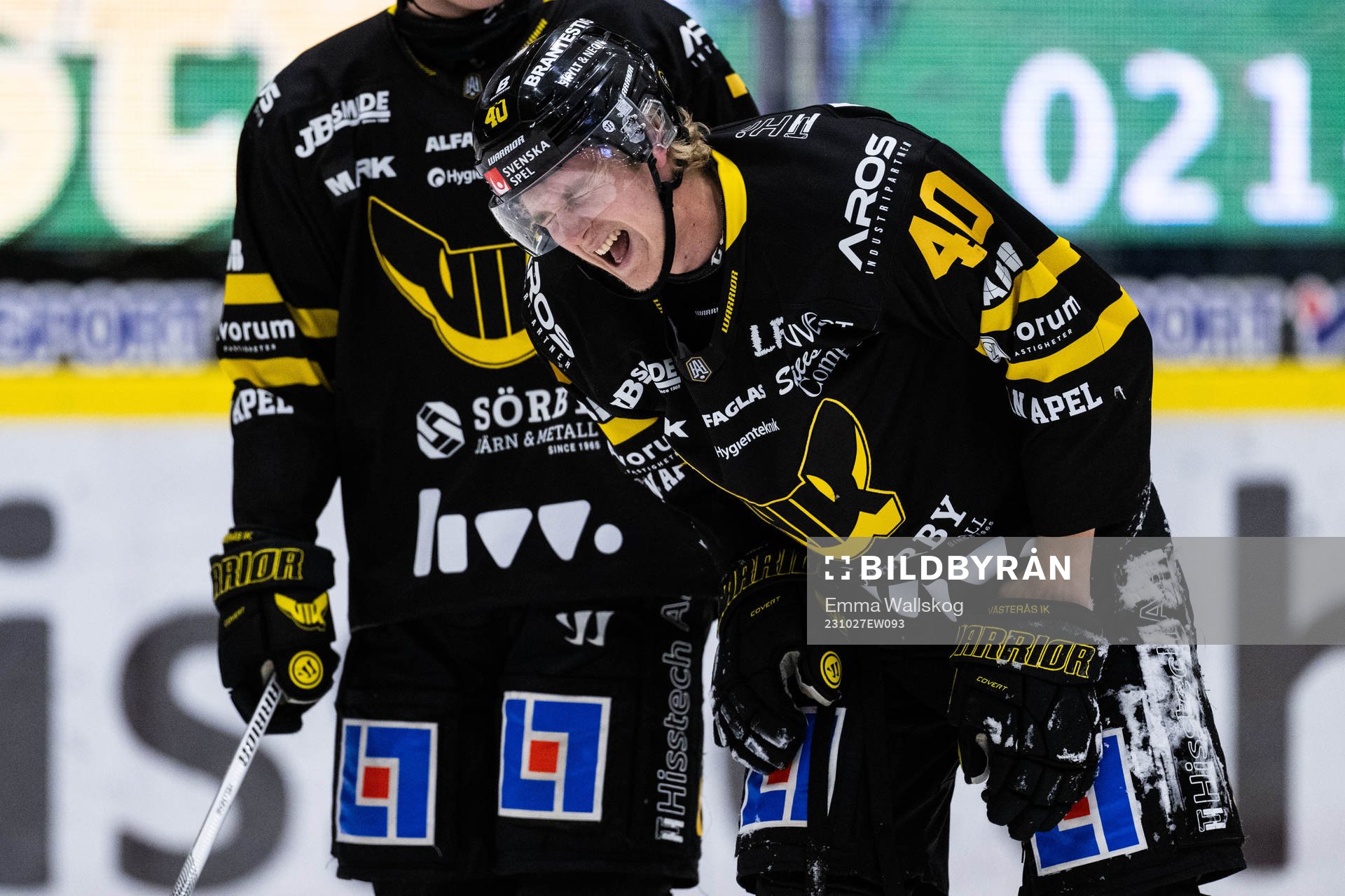 Västerås Isak Skedung har ont