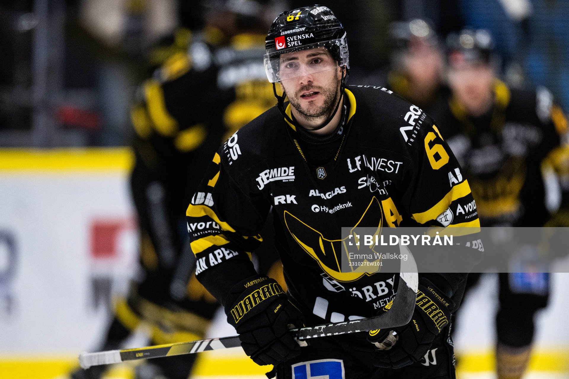 Västerås Konstantin Komarek jublar