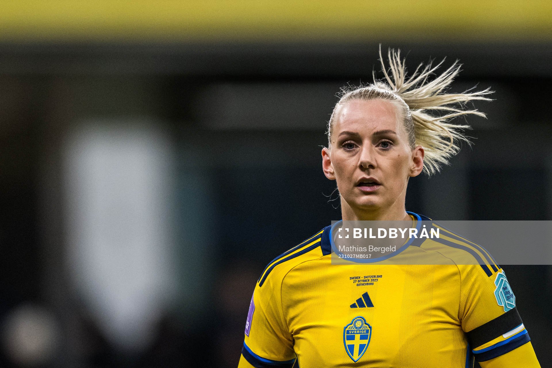 Stina Blackstenius of Sweden