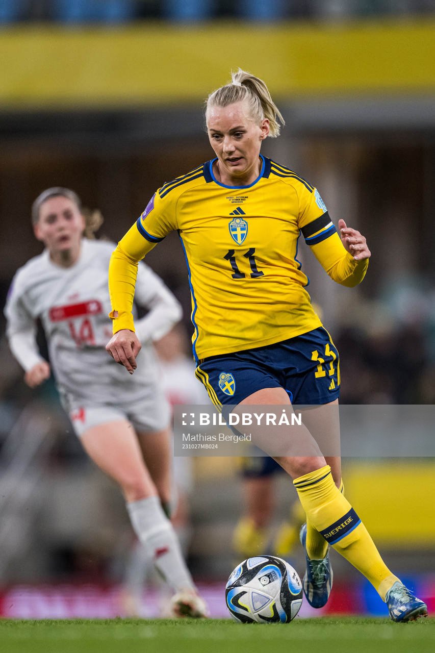 Stina Blackstenius of Sweden