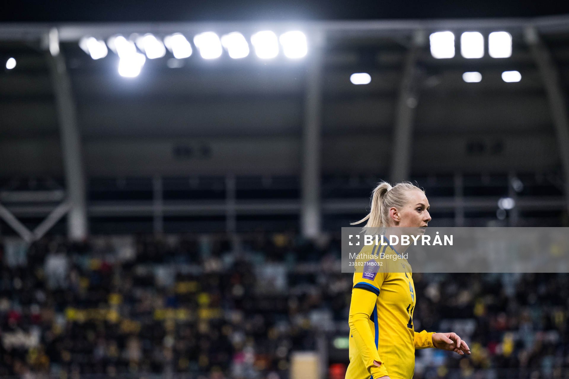 Stina Blackstenius of Sweden