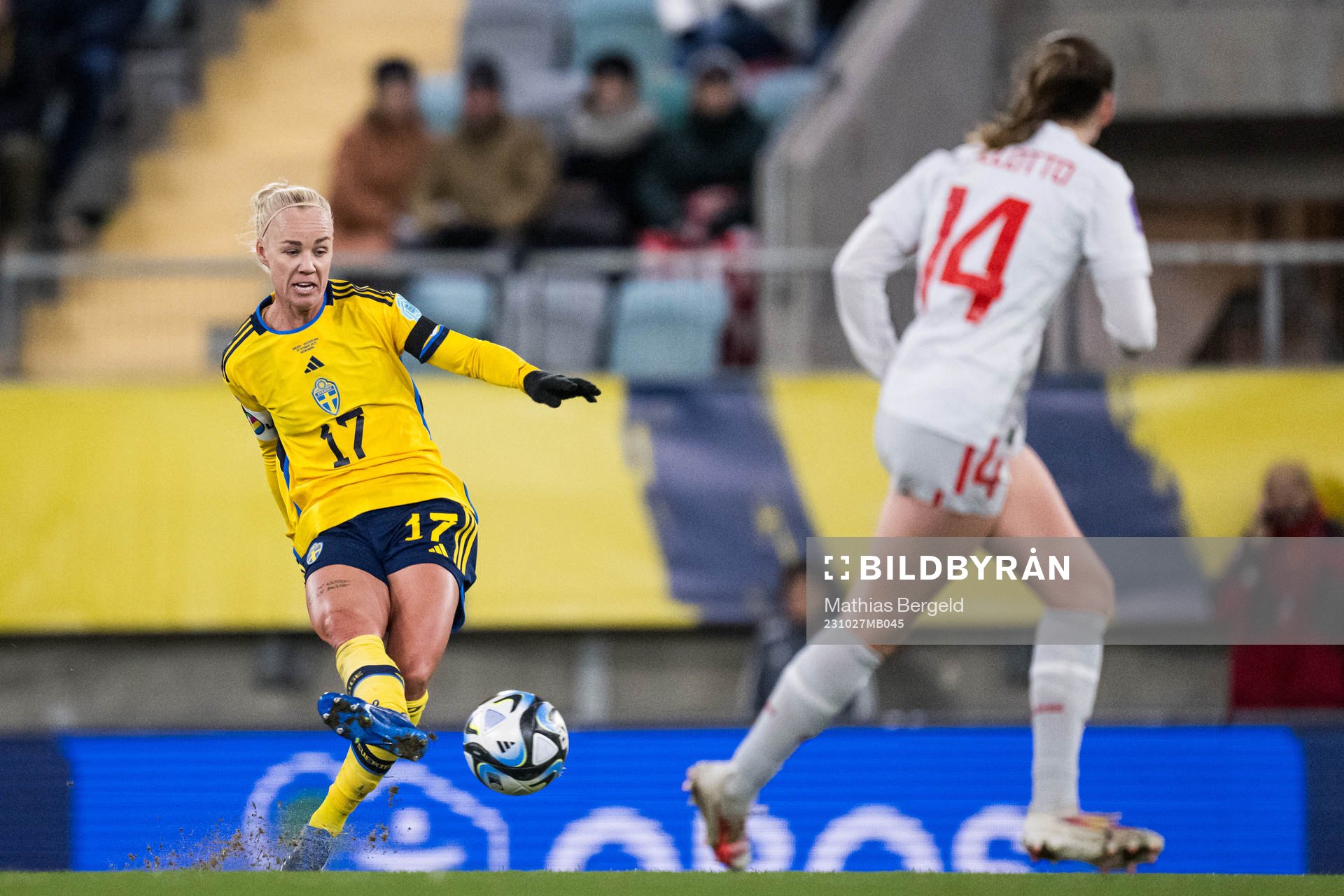 Caroline Seger of Sweden
