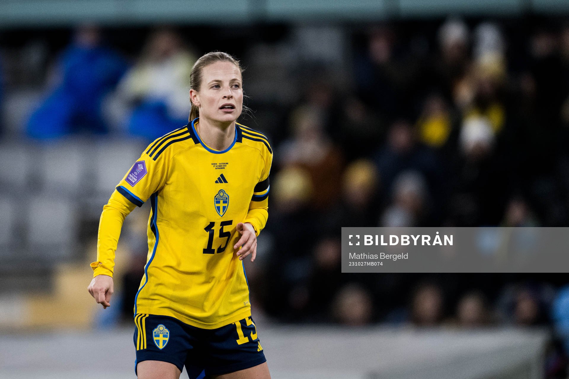 Anna Anvegård of Sweden