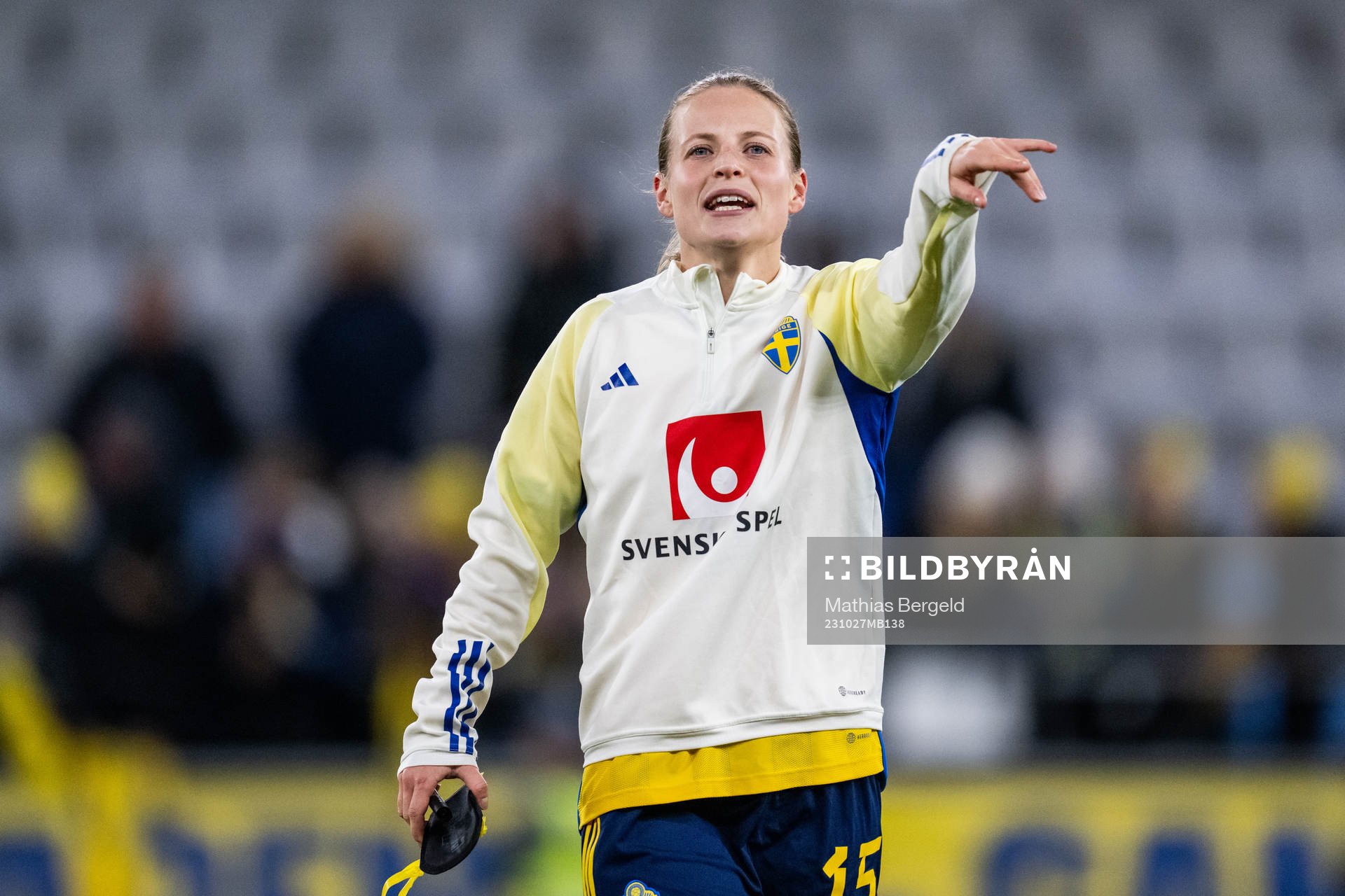 Anna Anvegård of Sweden