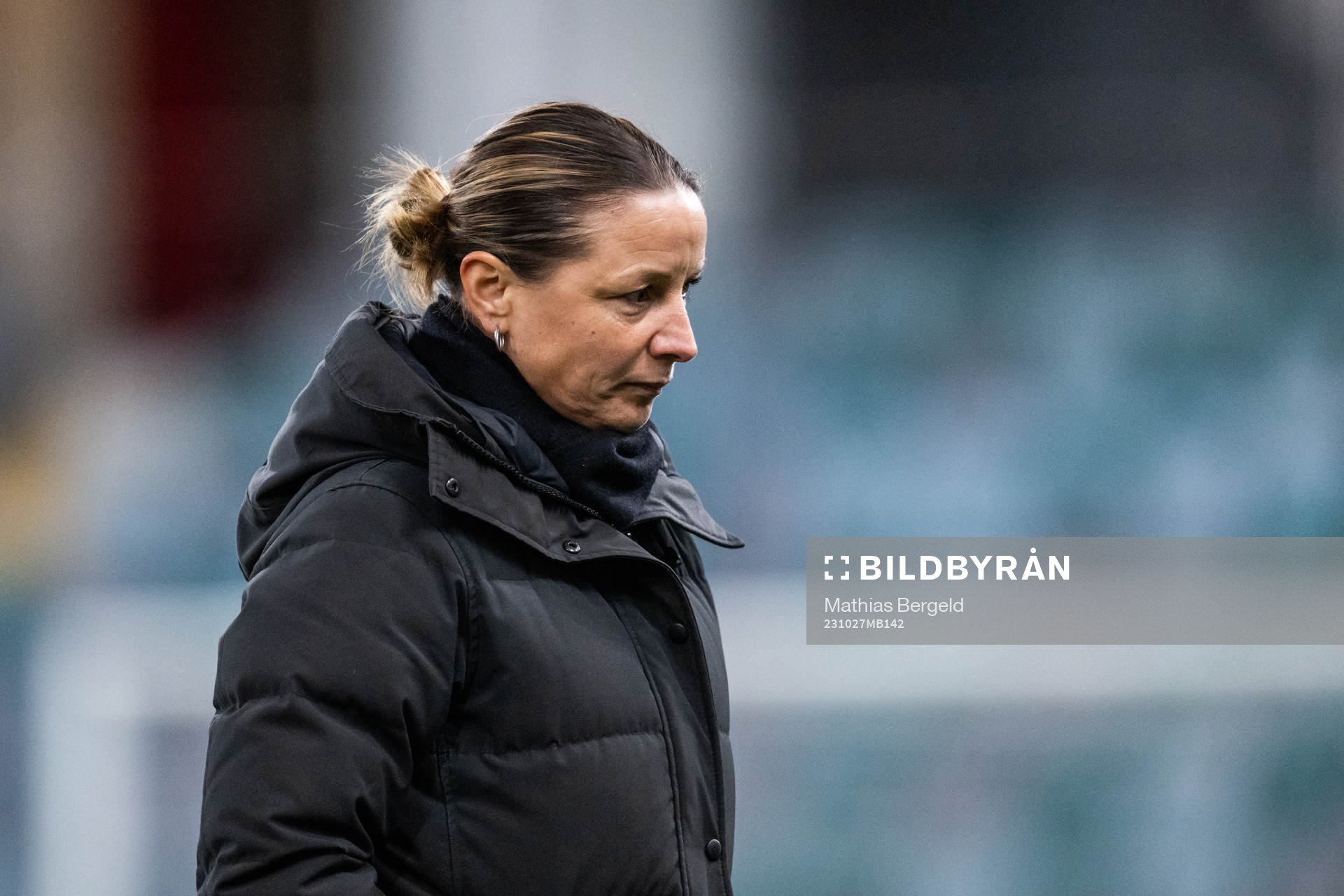 Head coach Inka Grings of Switzerland