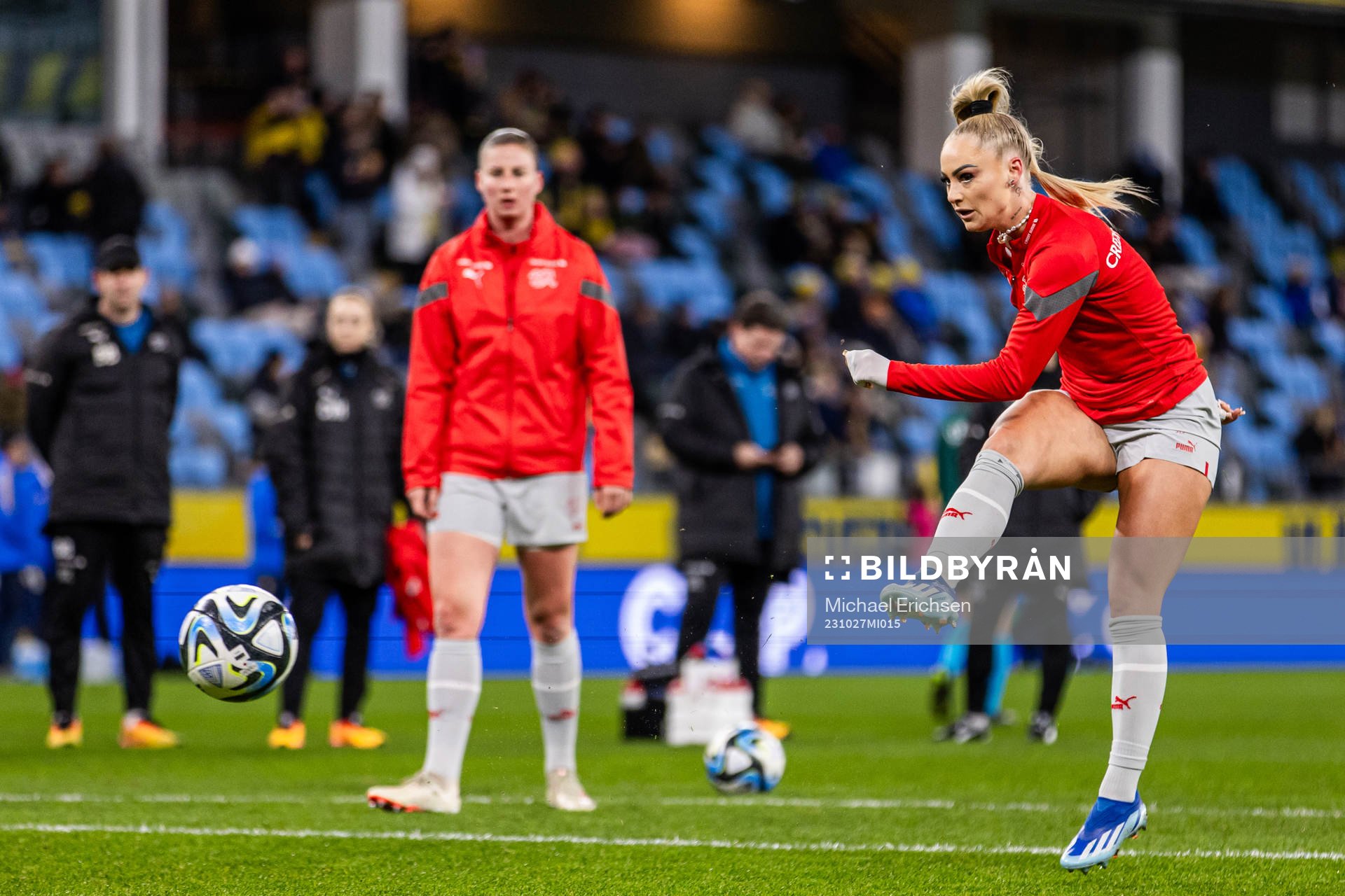 Alisha Lehmann of Schweiz