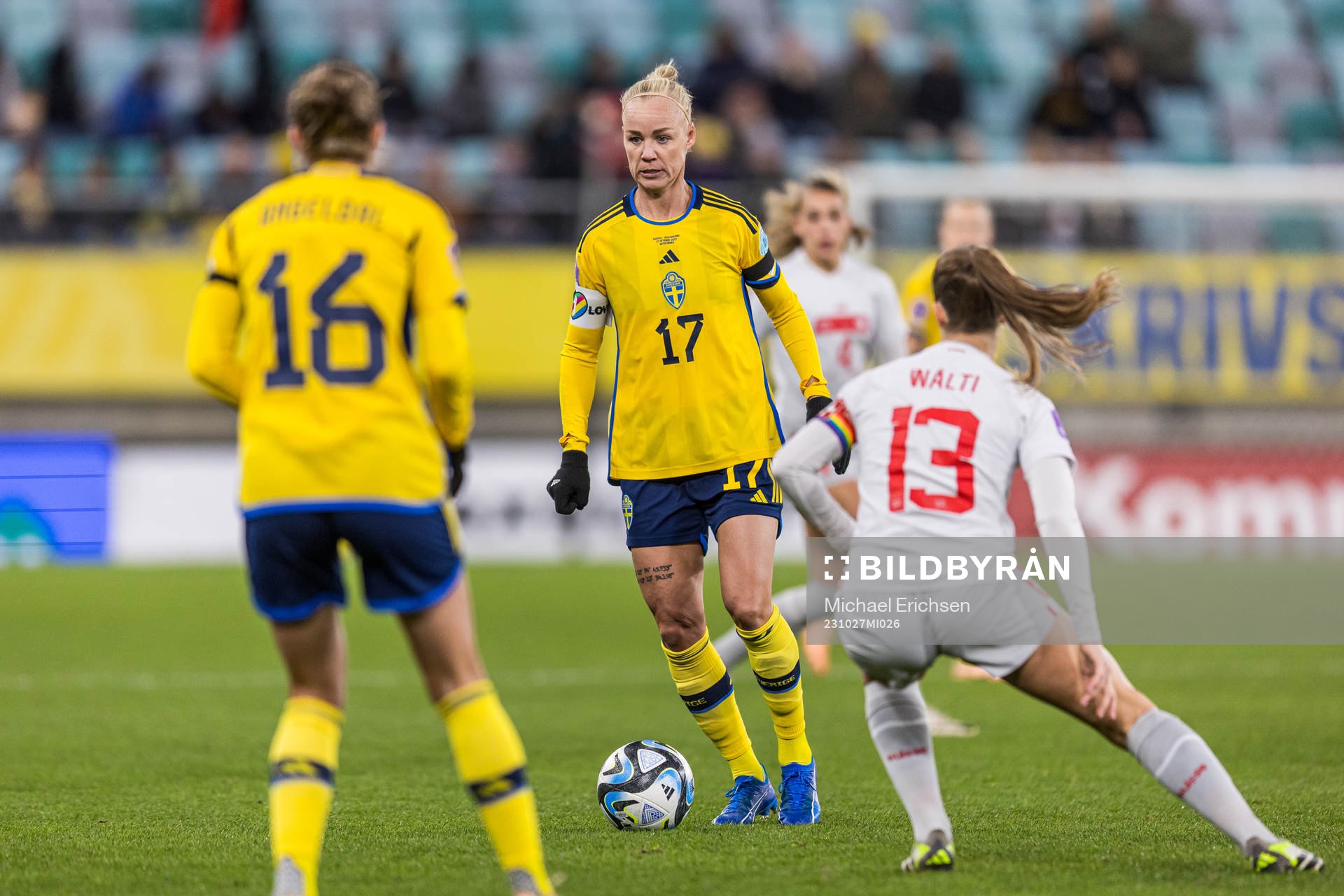 Caroline Seger of Sweden