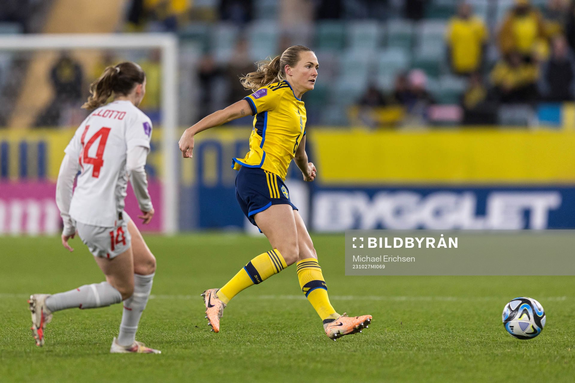 Magdalena Eriksson of Sweden