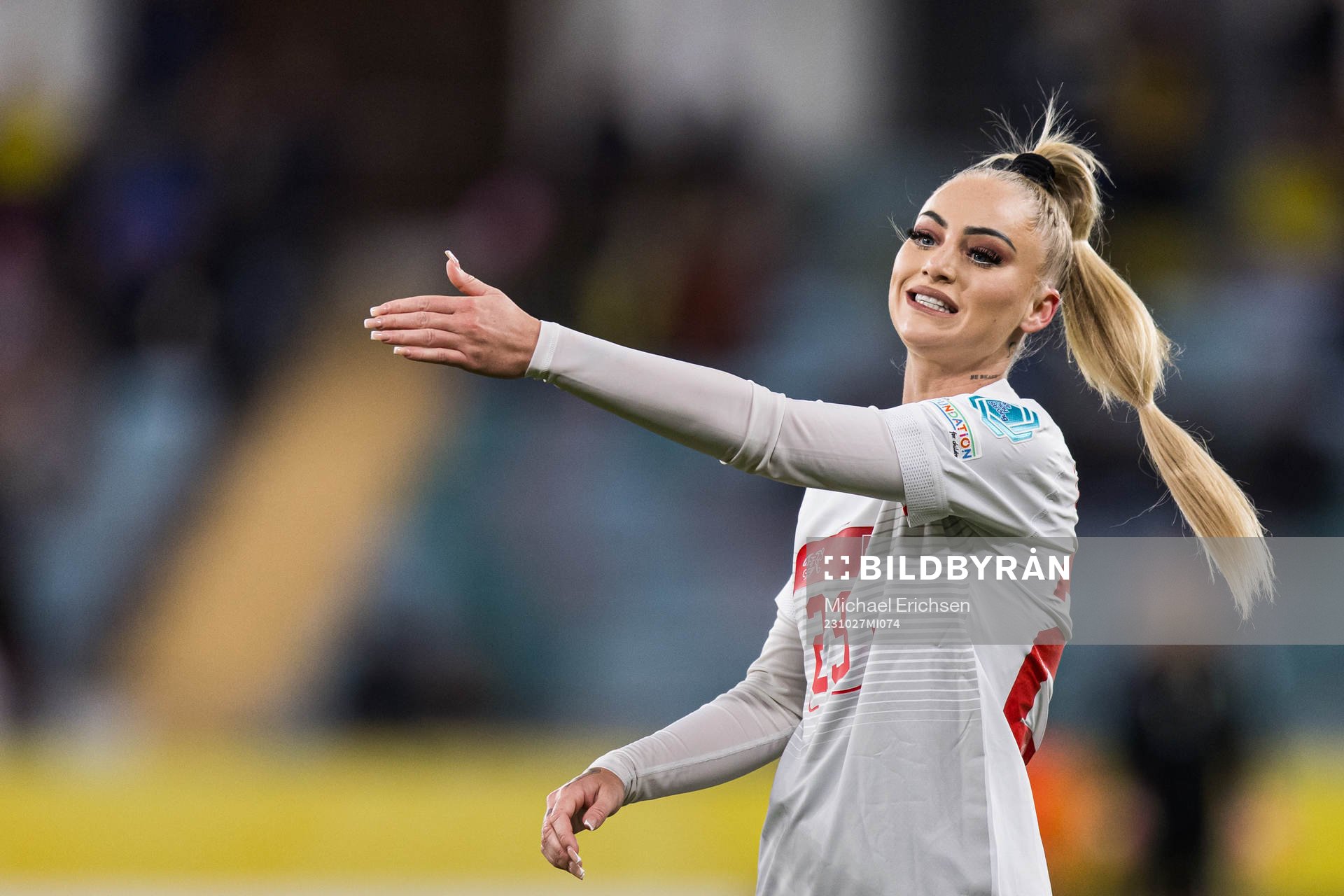 Alisha Lehmann of Schweiz