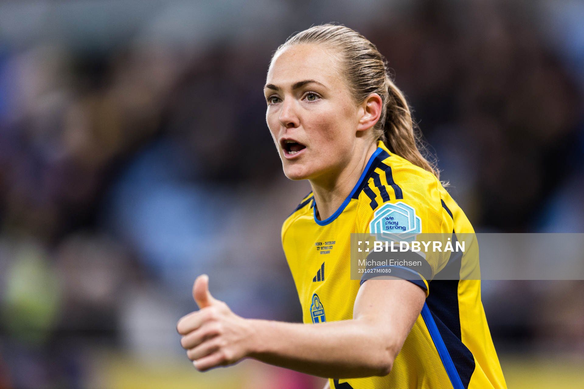 Magdalena Eriksson of Sweden