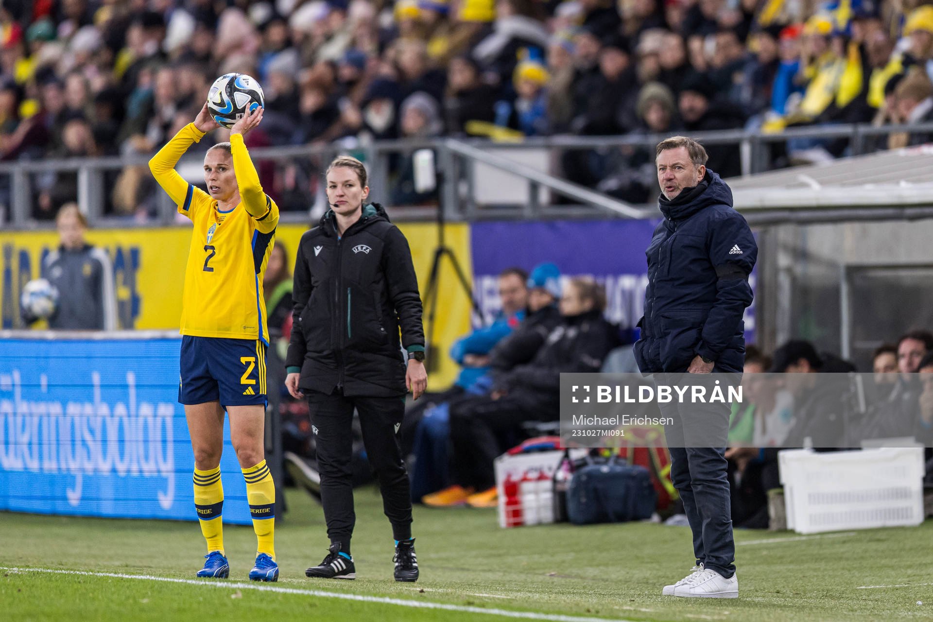 Head coach Peter Gerhardsson of Sweden